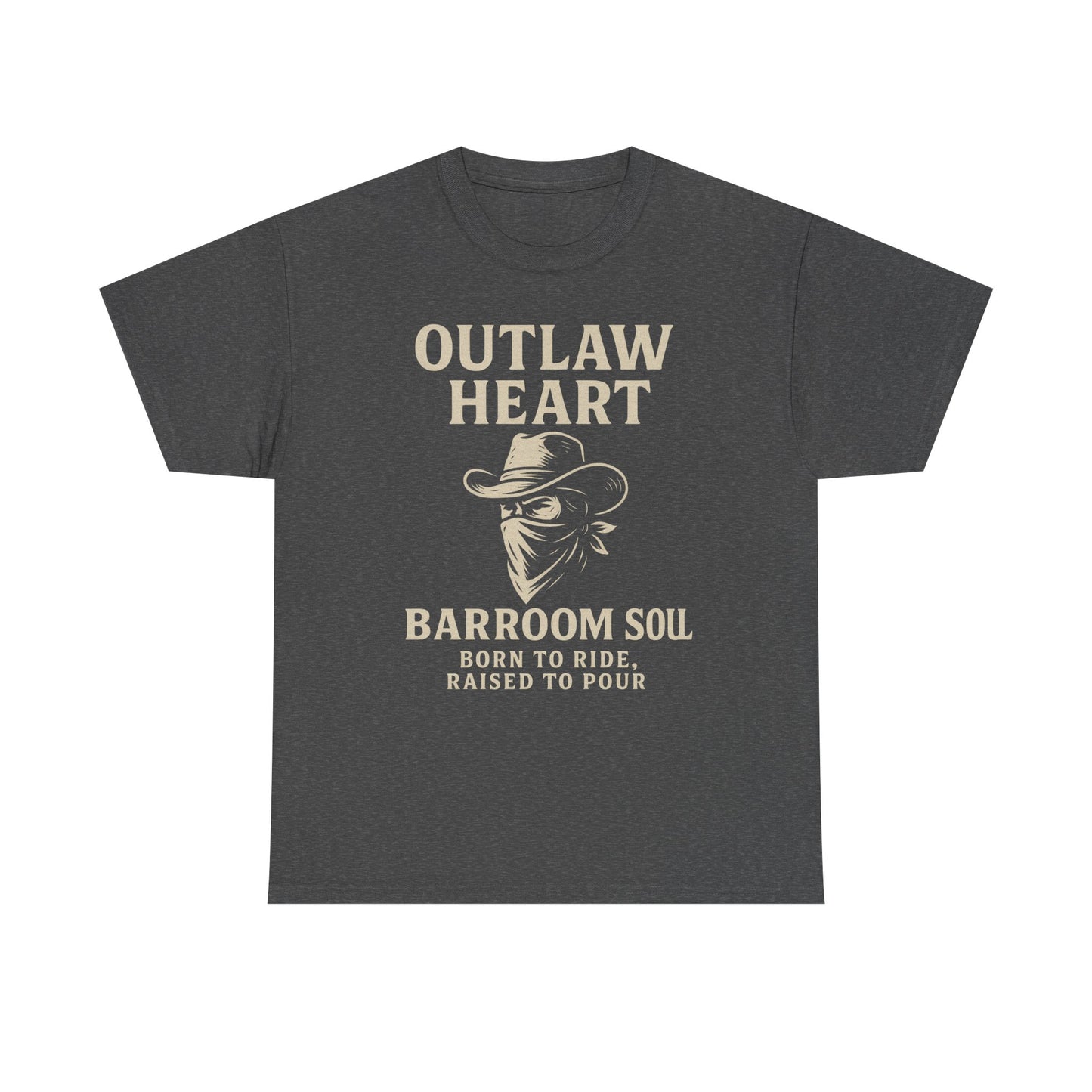 Outlaw Heart - Unisex Heavy Cotton Tee