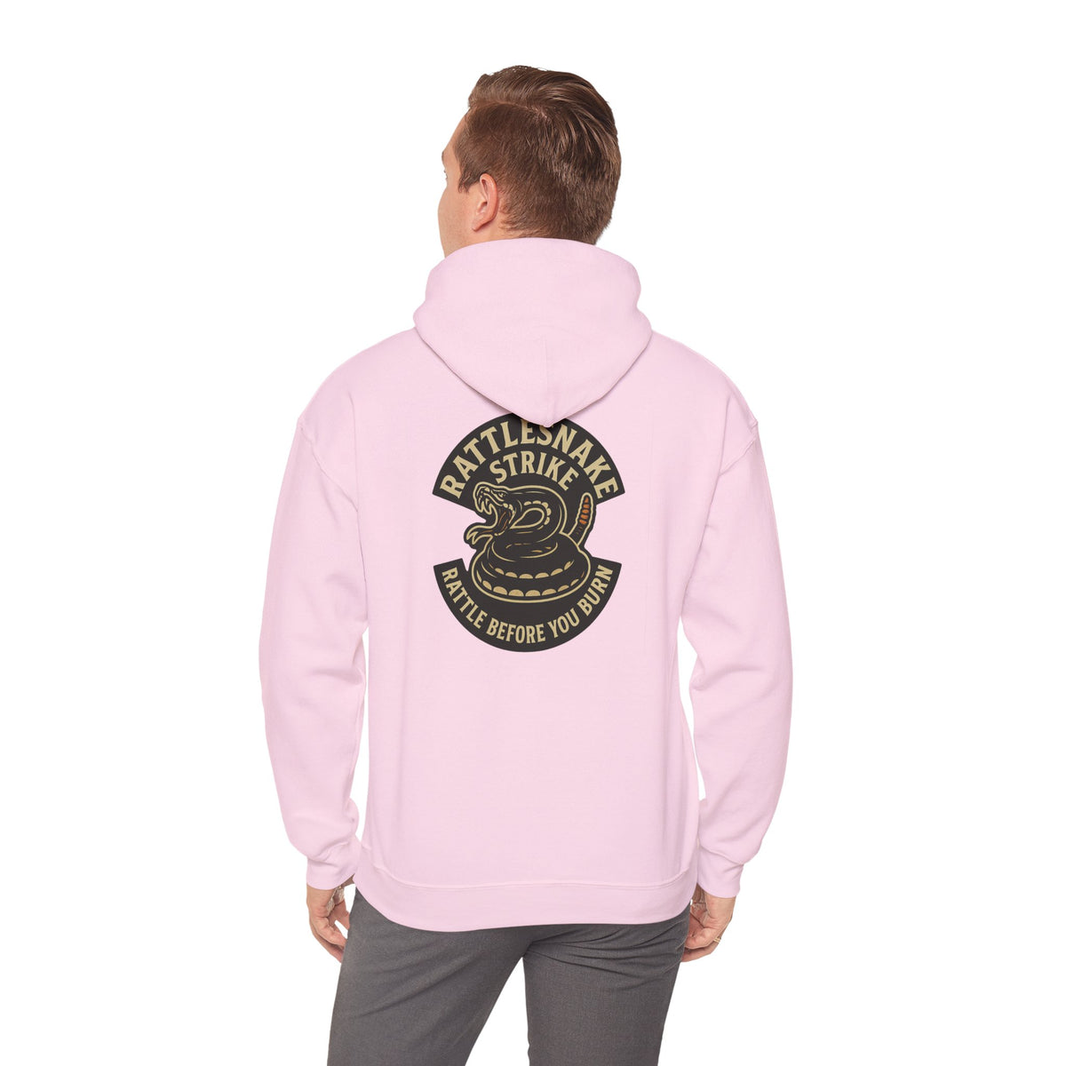 Rattlesnake Strike Graphic Hoodie
