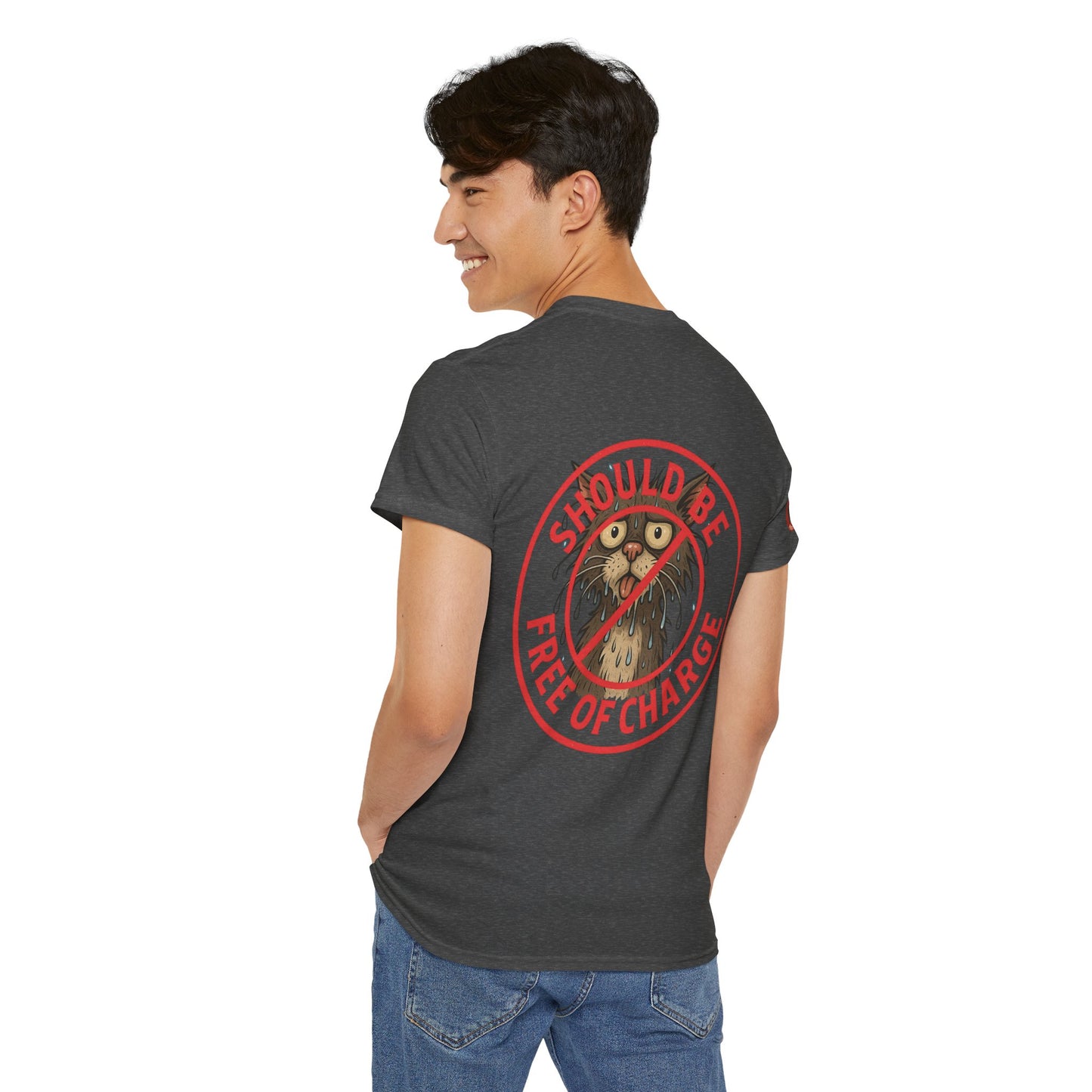 Ban Prostitution – Comedy Edition | Front, Back & Sleeve Print T-Shirt