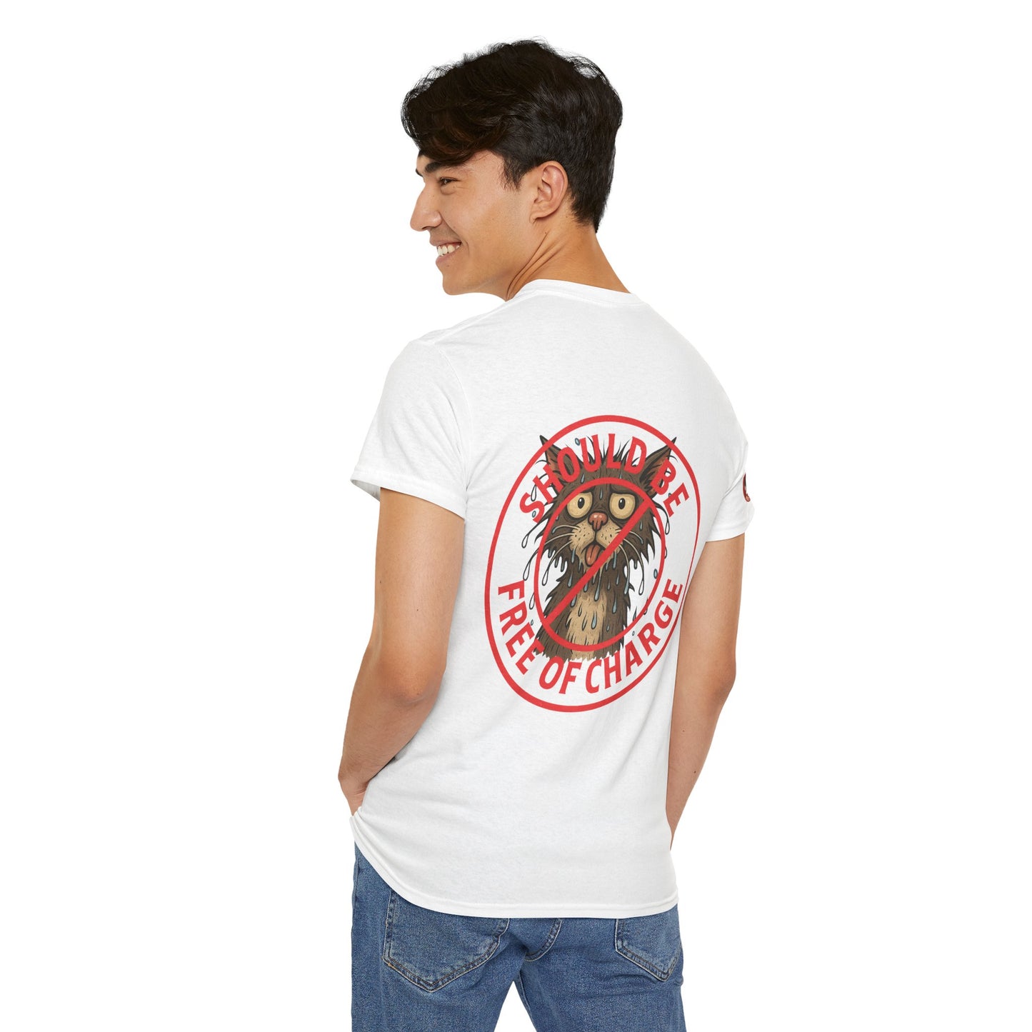 Ban Prostitution – Comedy Edition | Front, Back & Sleeve Print T-Shirt