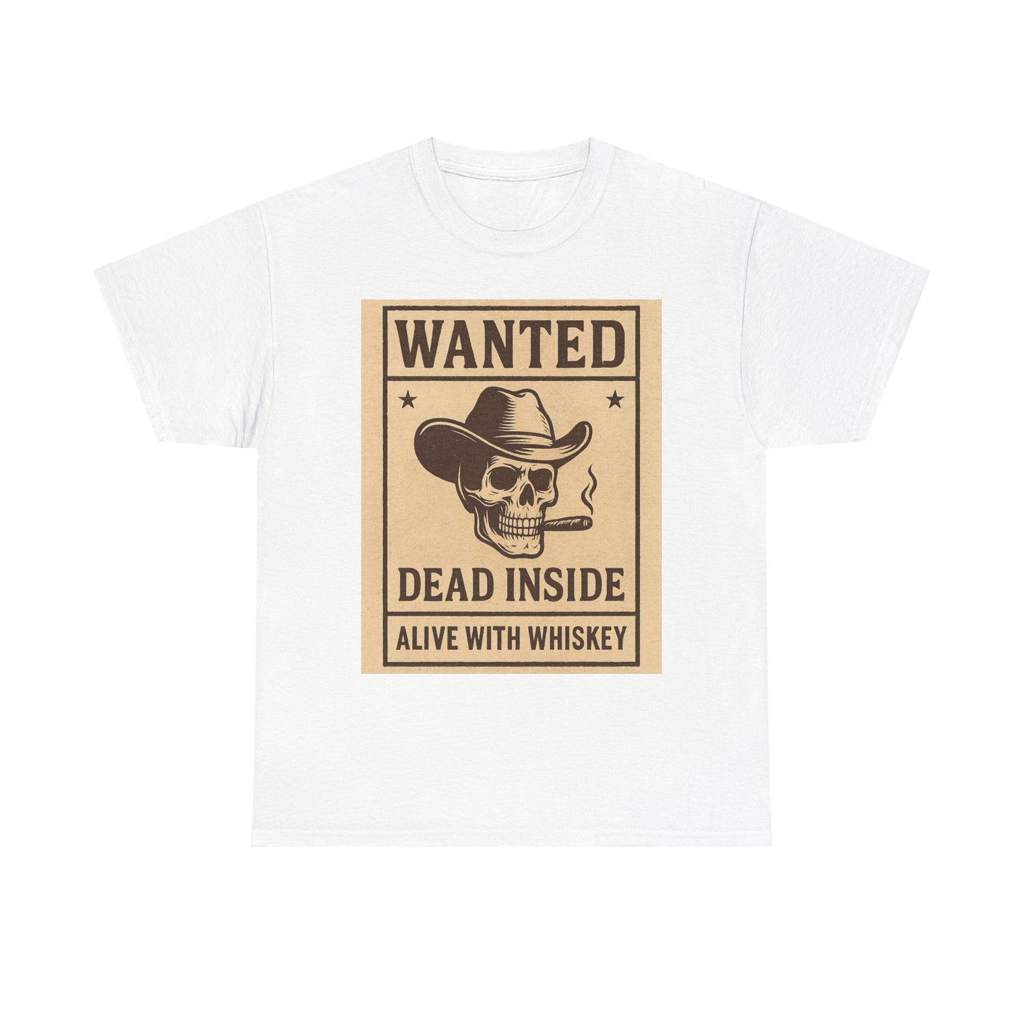 Wanted: Dead Inside-Unisex Heavy Cotton Tee