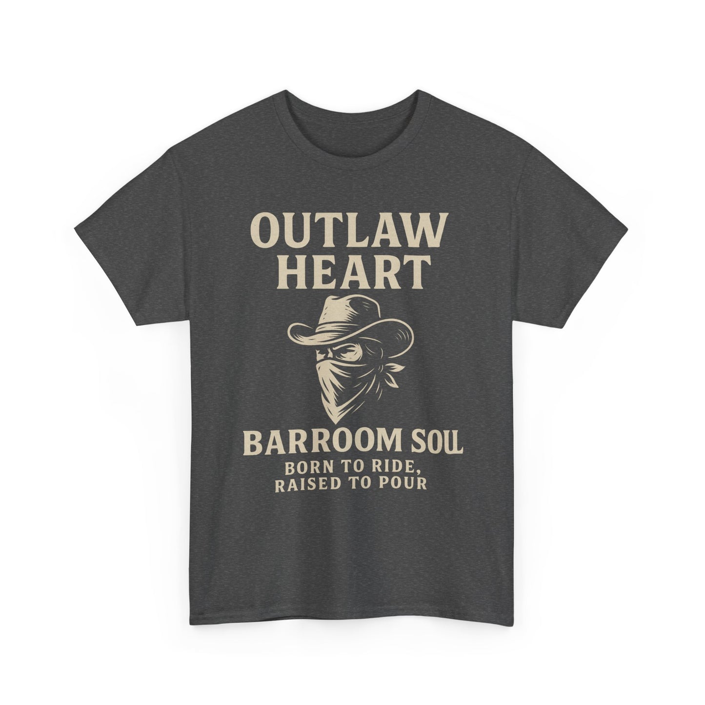 Outlaw Heart - Unisex Heavy Cotton Tee