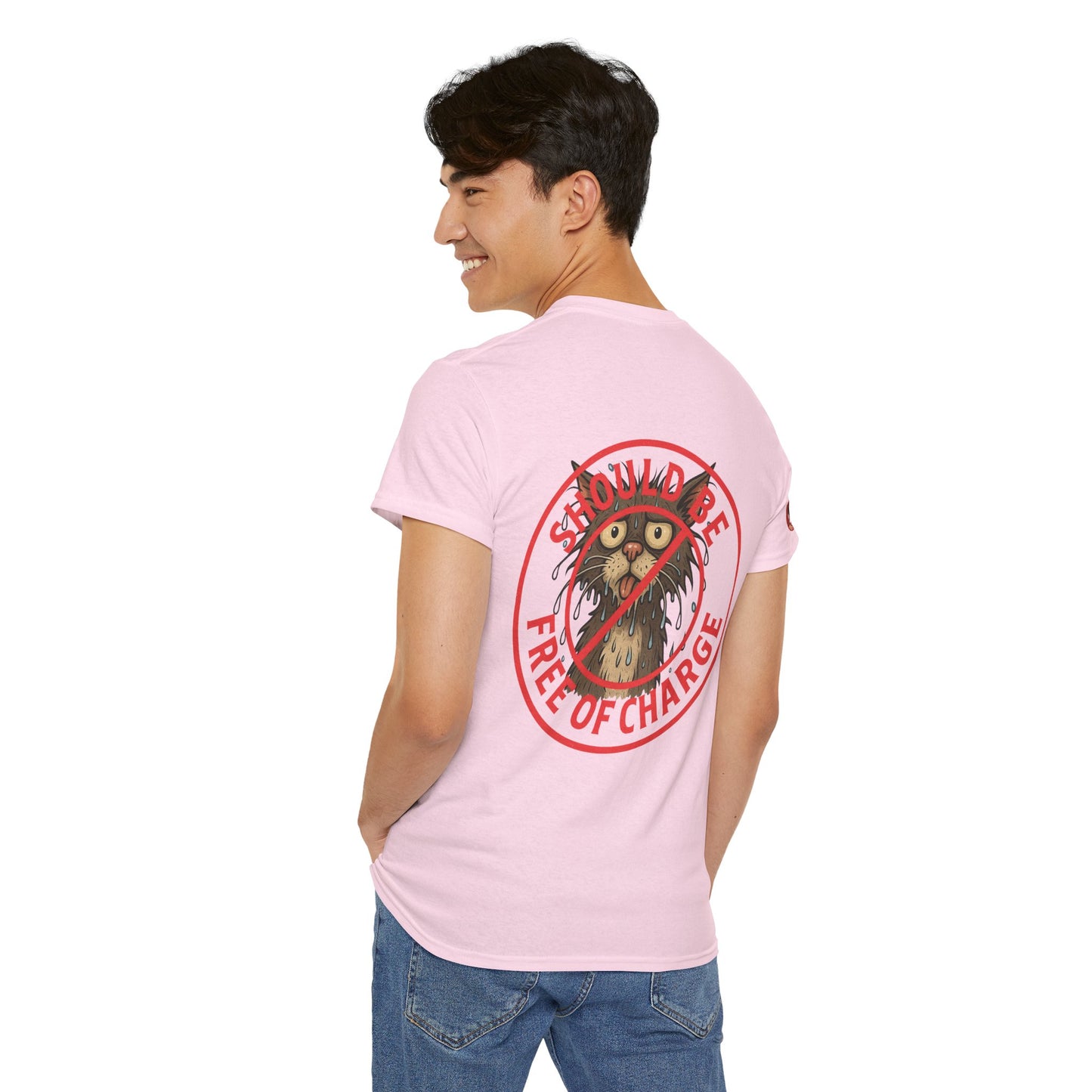 Ban Prostitution – Comedy Edition | Front, Back & Sleeve Print T-Shirt
