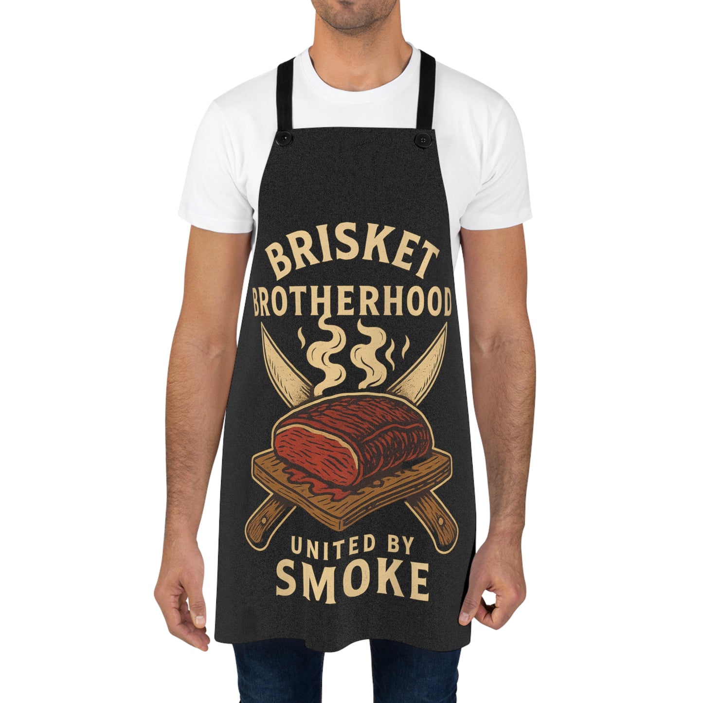 Brisket Brotherhood – United by Smoke | Outlaw BBQ Apron