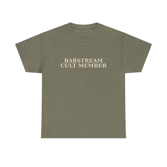 BARSTREAM CULT MEMBER – Unisex Heavy Cotton Tee