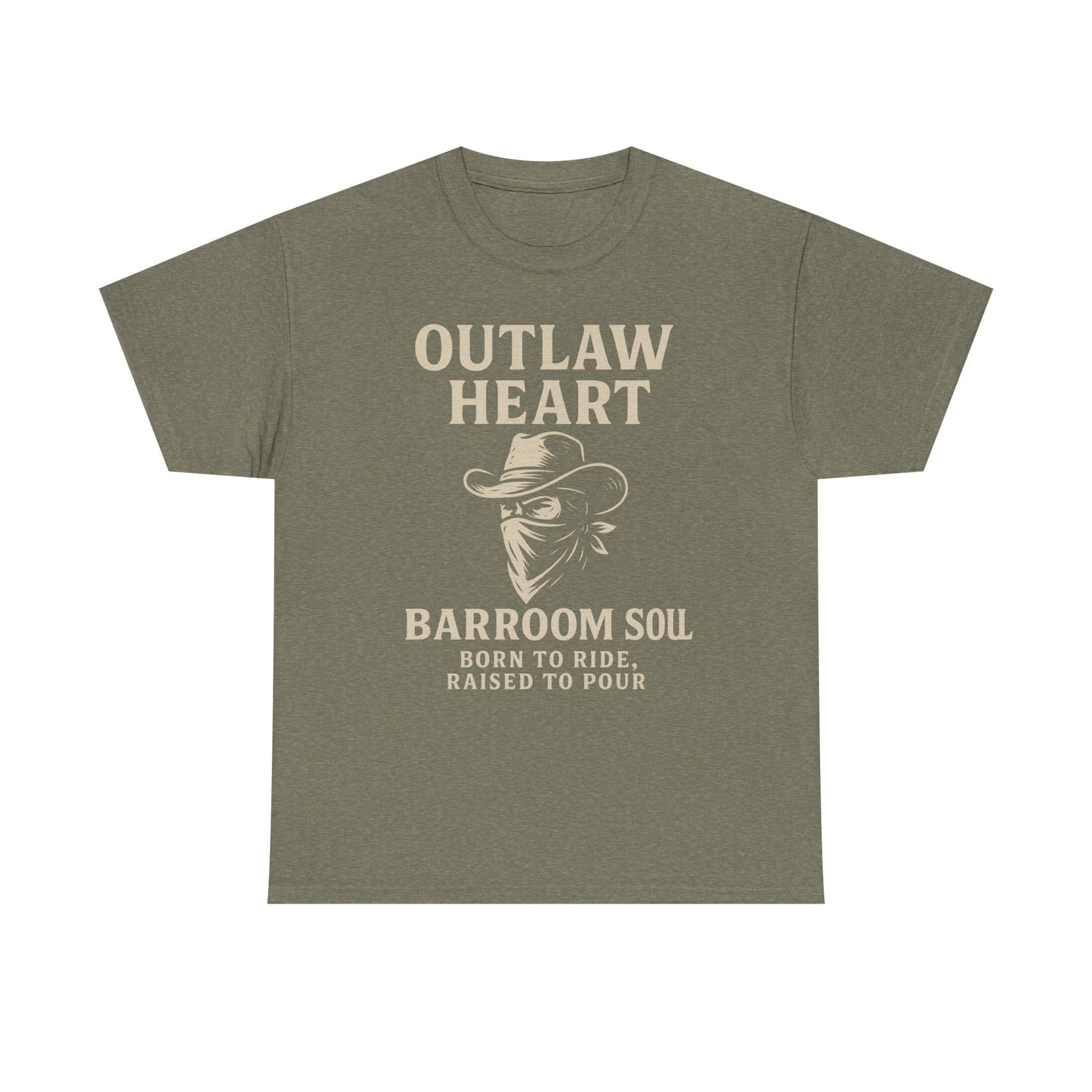 Outlaw Heart - Unisex Heavy Cotton Tee