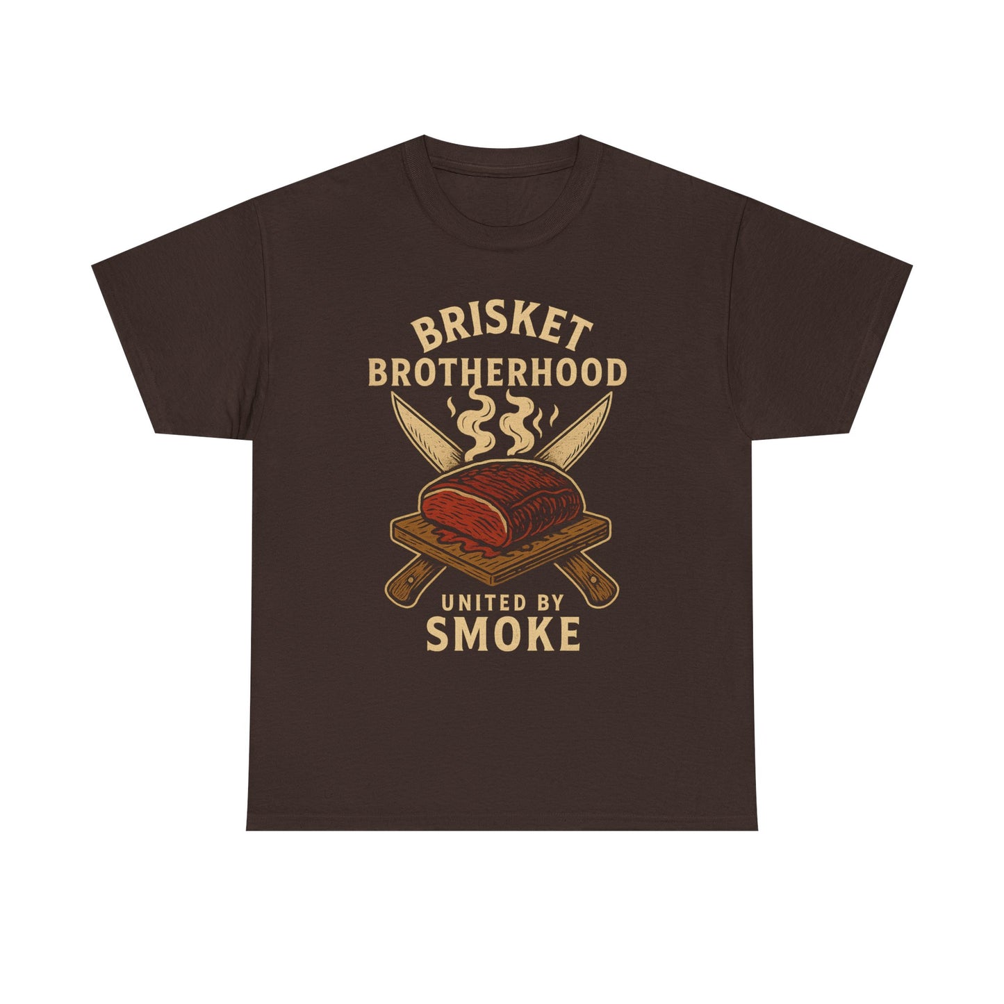 Brisket Brotherhood – United by Smoke | Outlaw BBQ T-Shirt