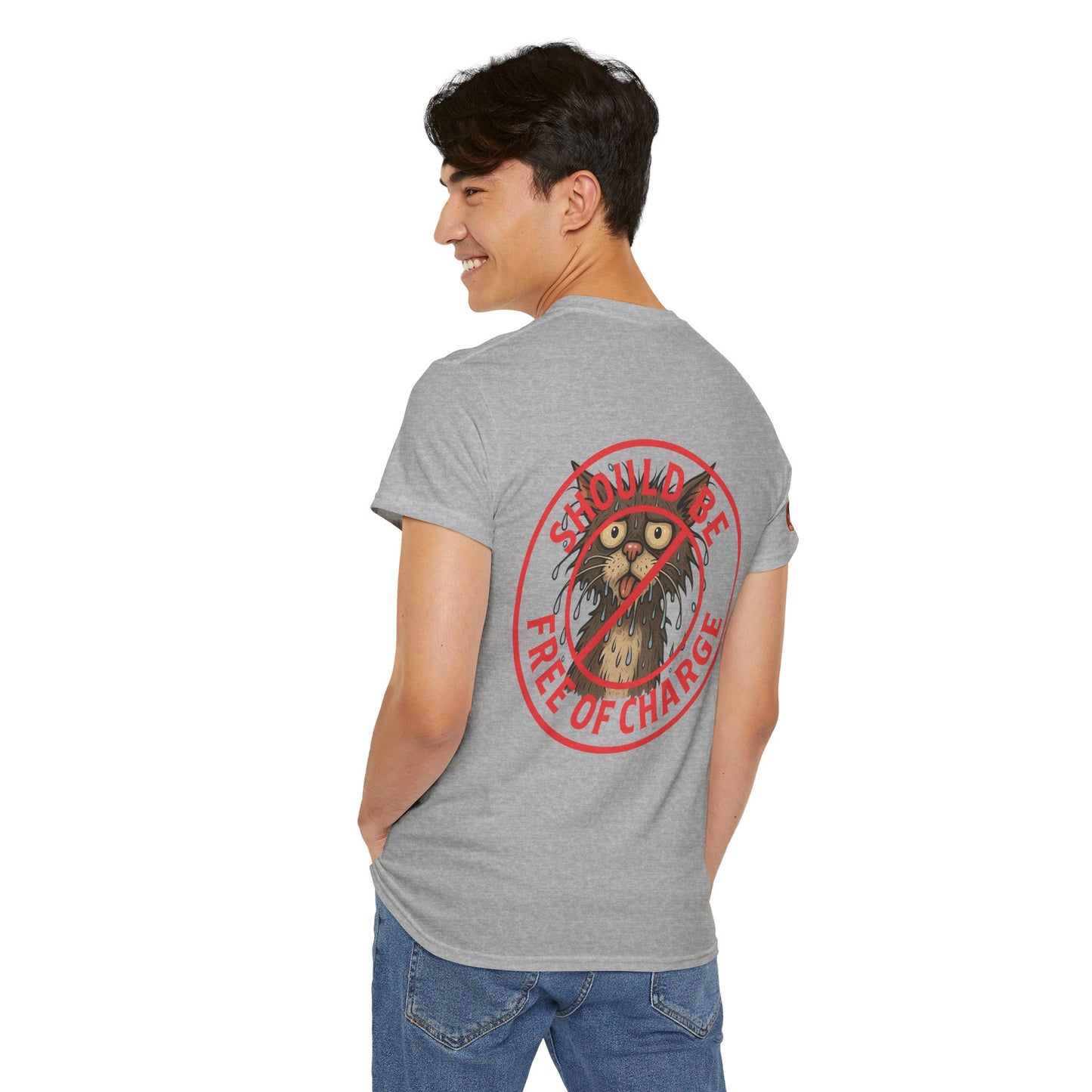Ban Prostitution – Comedy Edition | Front, Back & Sleeve Print T-Shirt