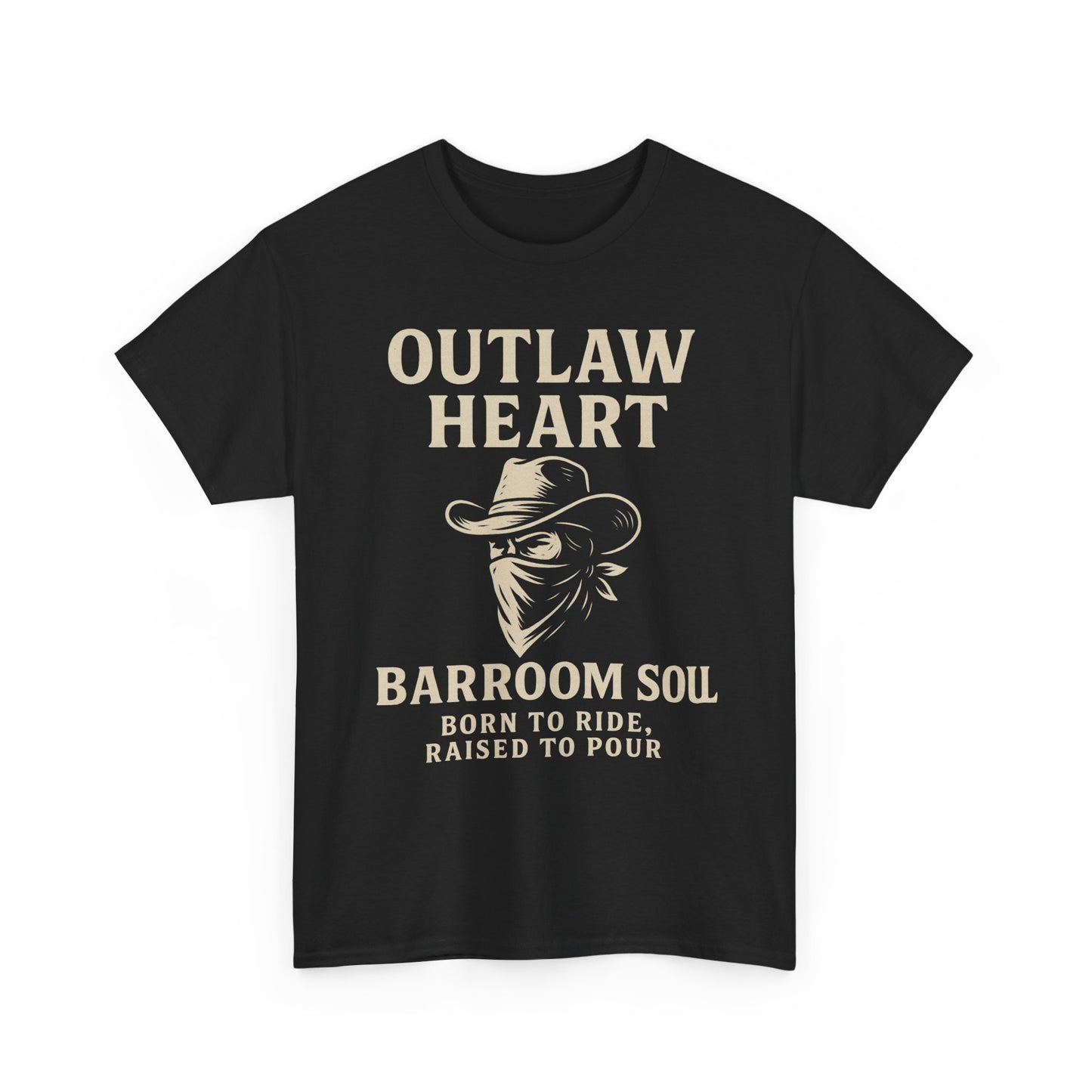 Outlaw Heart - Unisex Heavy Cotton Tee
