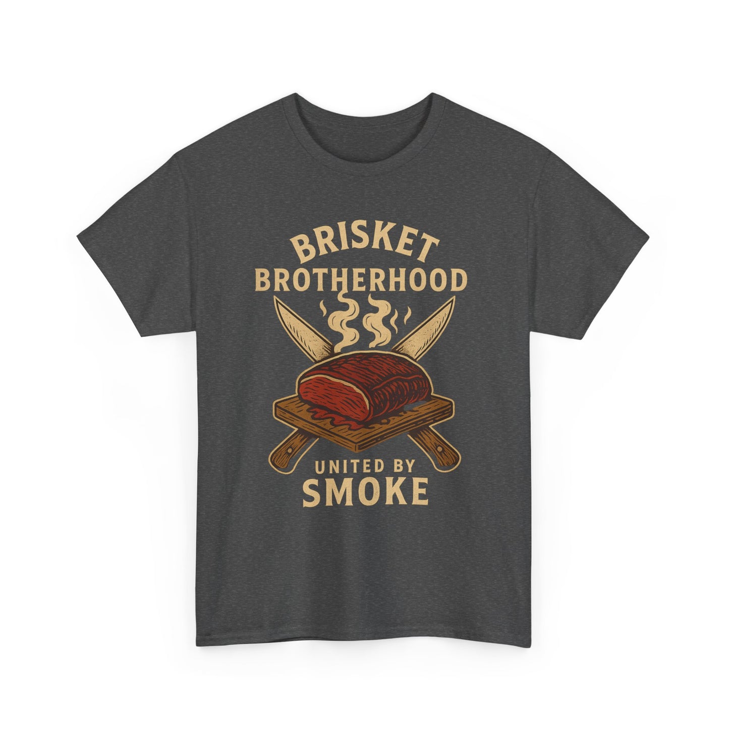 Brisket Brotherhood – United by Smoke | Outlaw BBQ T-Shirt