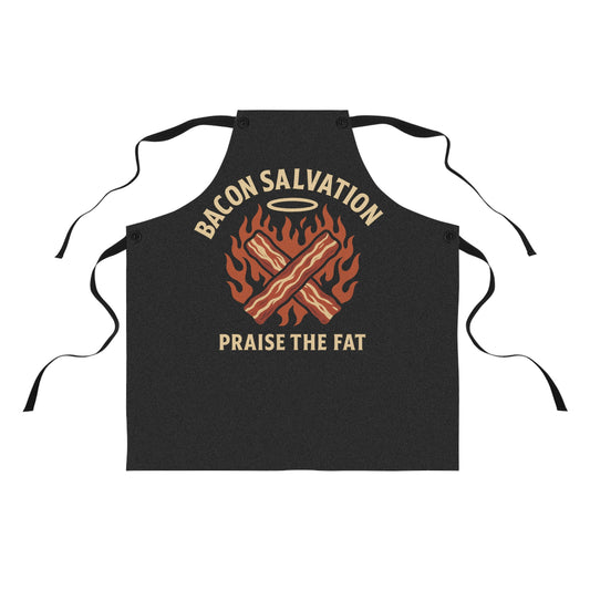 Bacon Salvation – Praise the Fat | Outlaw BBQ Apron