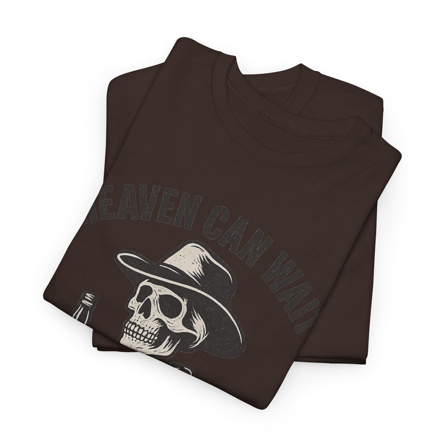 Heaven Can Wait, I'm Still On Tour - Unisex Heavy Cotton Tee