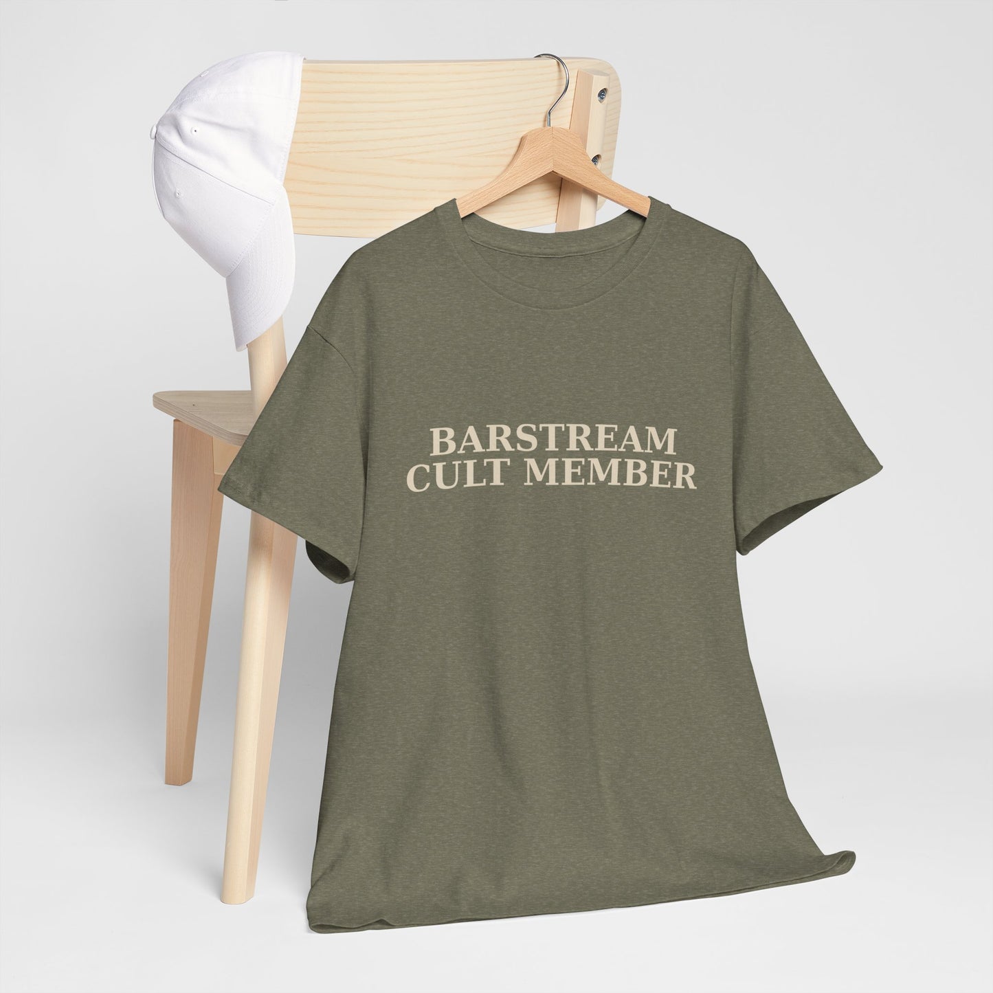 BARSTREAM CULT MEMBER – Unisex Heavy Cotton Tee