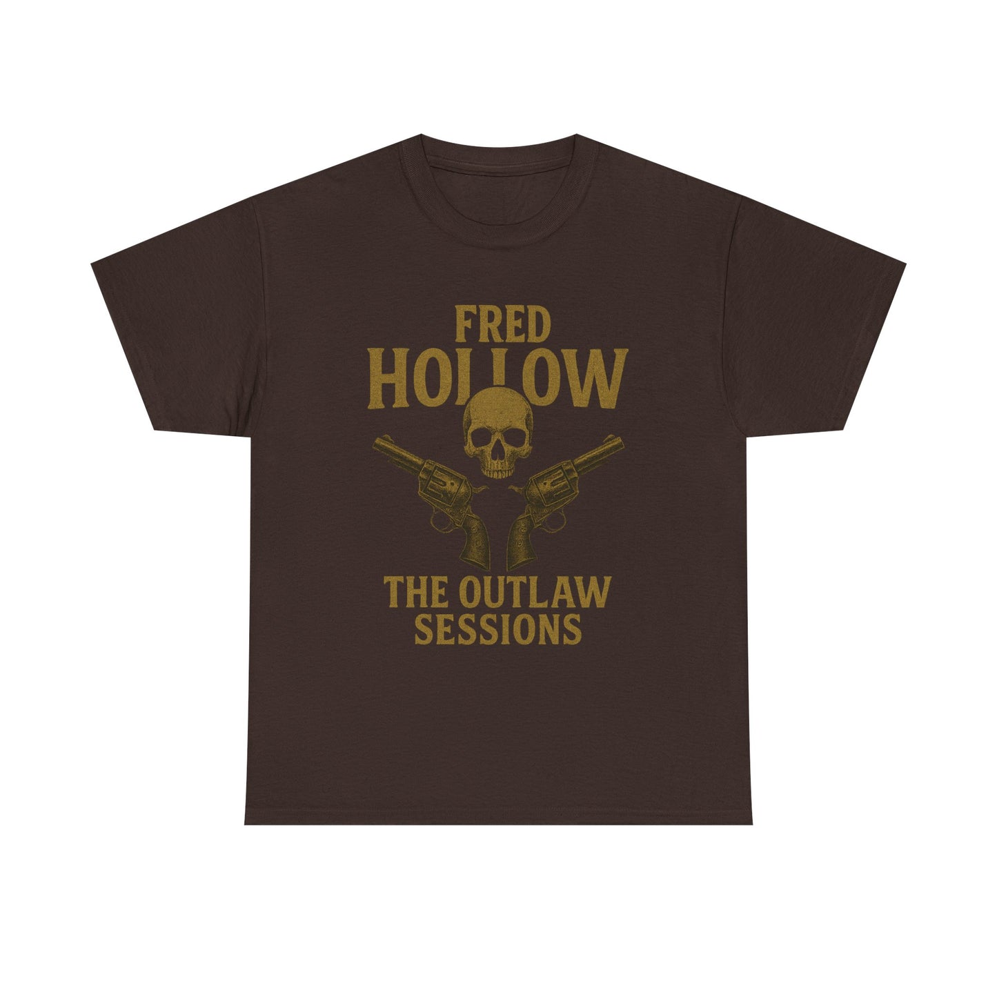 Fred Hollow – The Outlaw Sessions: Railroad Saint 2-Unisex Heavy Cotton Tee