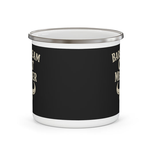 Barstream Cult Member – Enamel Camping Mug