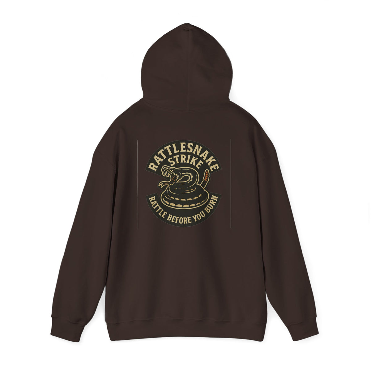 Rattlesnake Strike Graphic Hoodie