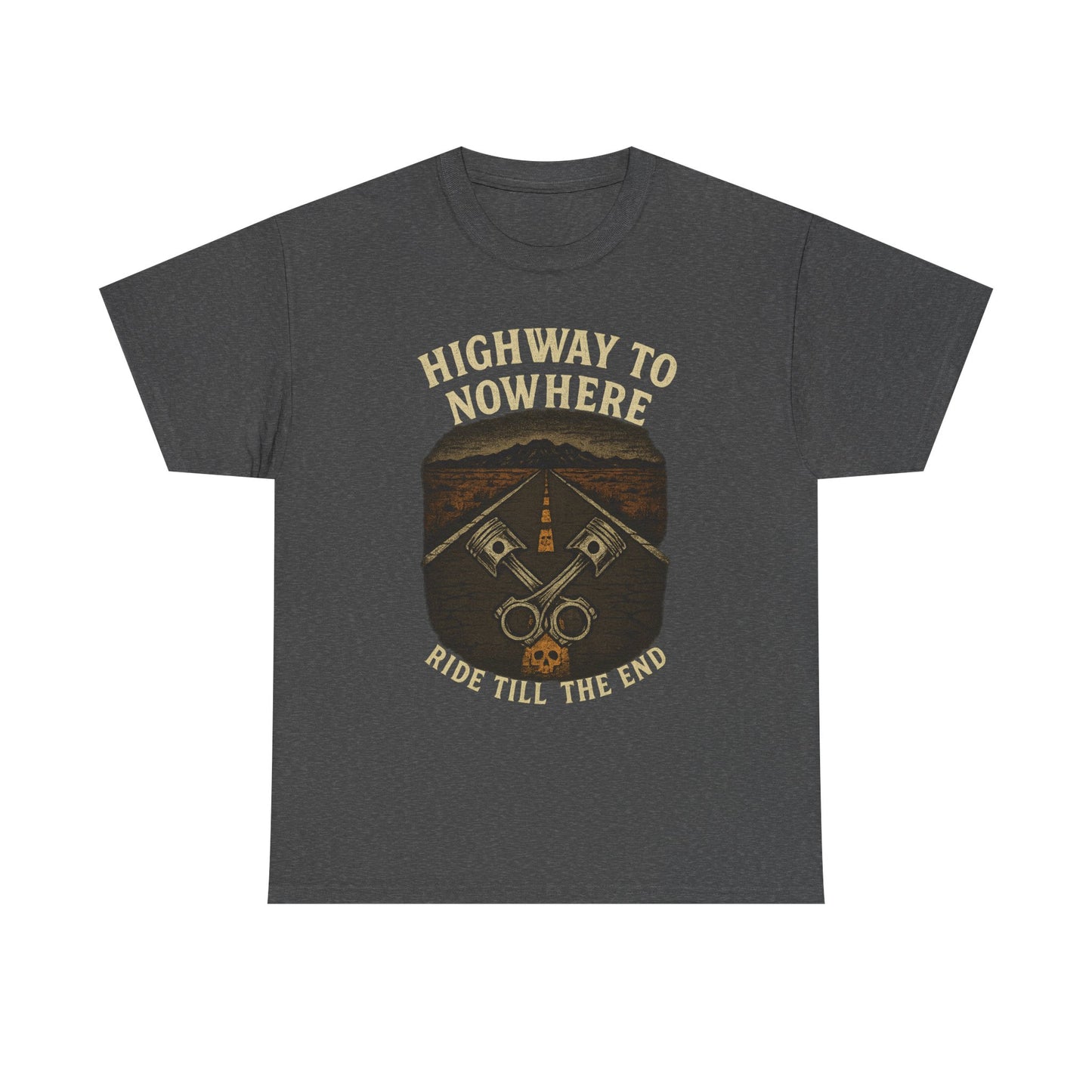 Outlaw Heart, Ride Wild, Live Free - Unisex Heavy Cotton Tee