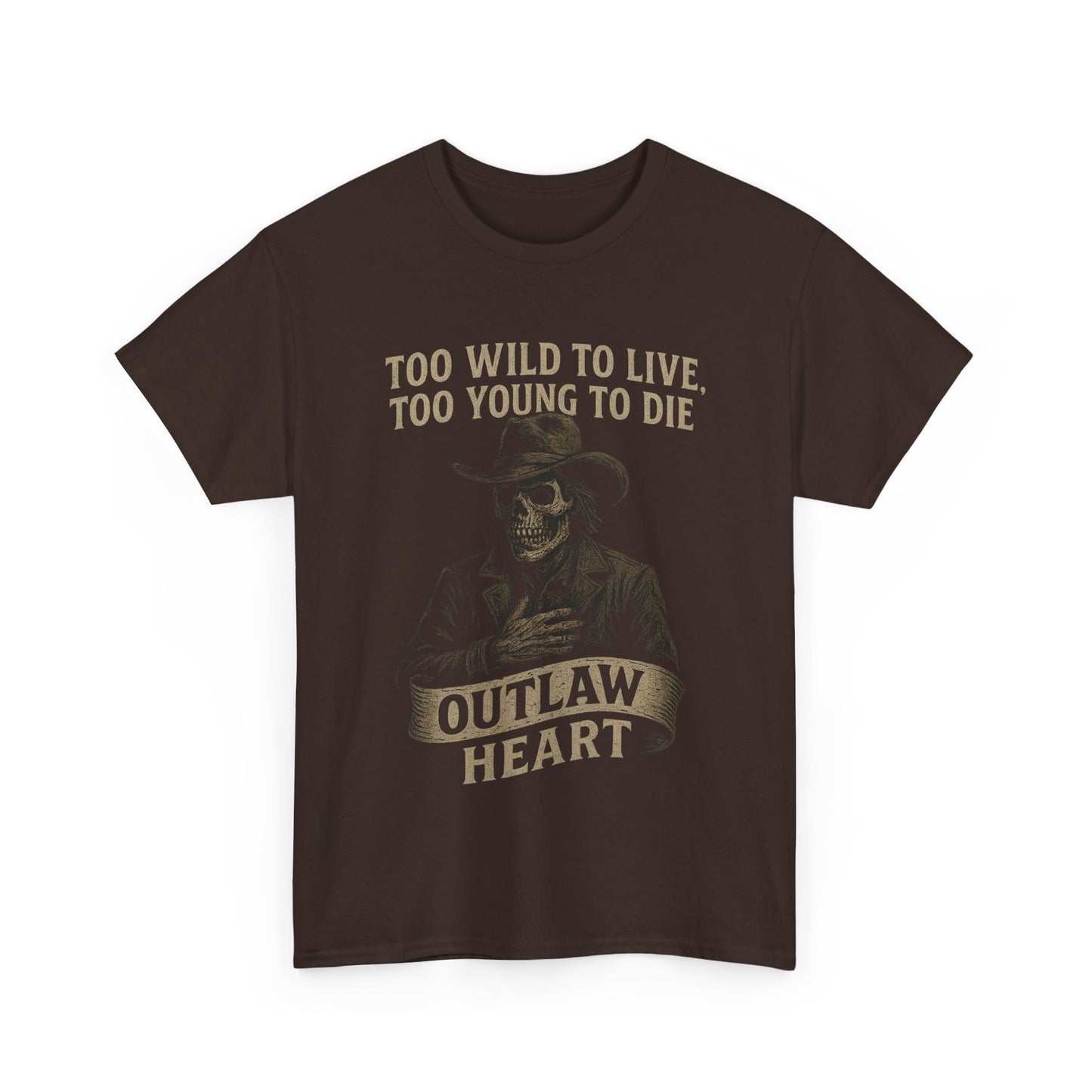 Too Wild To Live - Style Unisex Heavy Cotton Tee