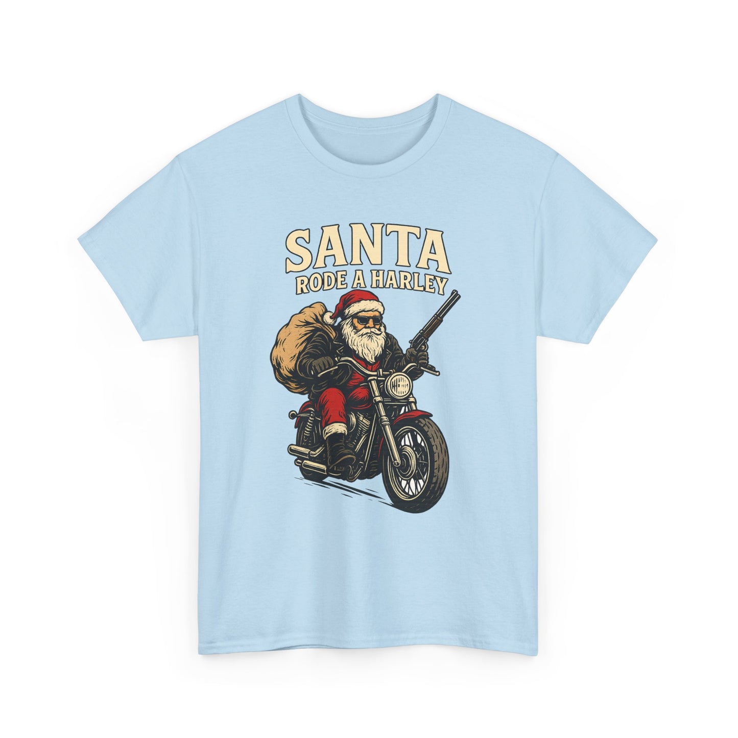 Santa Rode a Harley – Outlaw Christmas Edition Tee