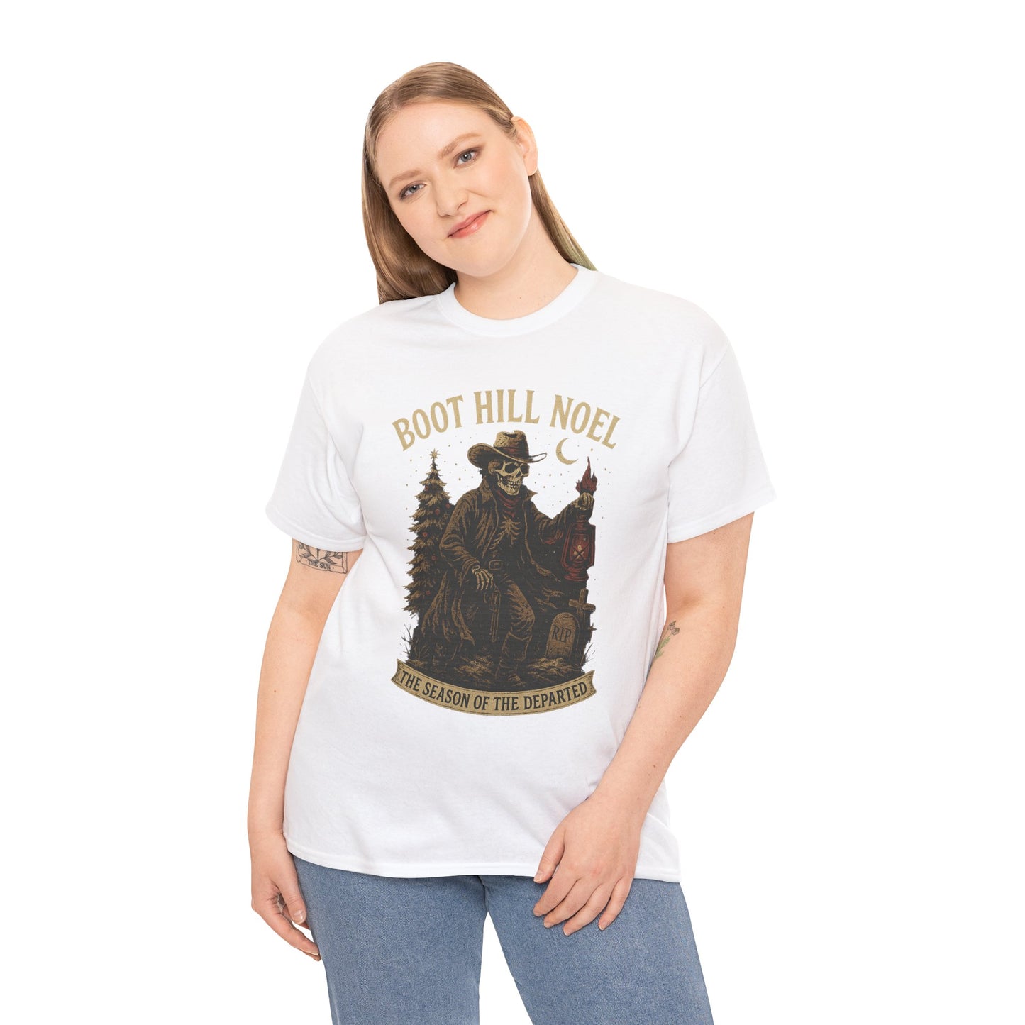 Boot Hill Noel – Ghost of the Winter Gunslinger Tee