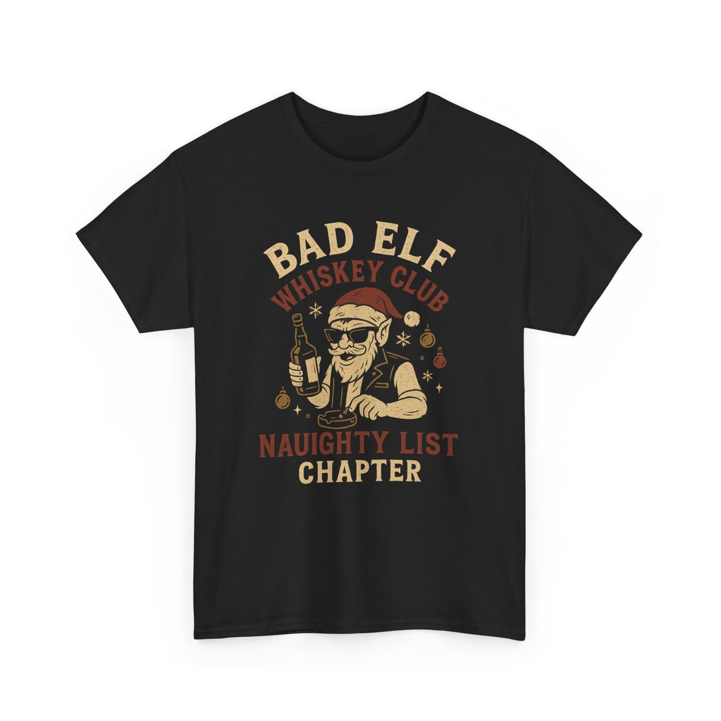 Bad Elf Whiskey Club – Naughty List Chapter Tee