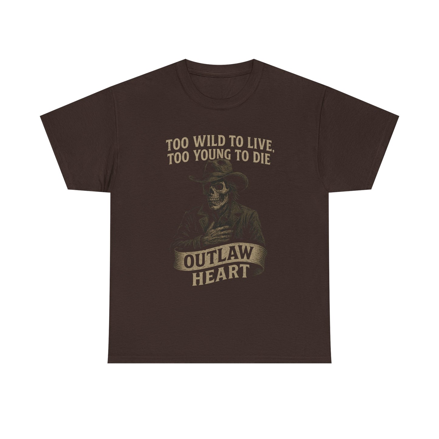 Too Wild To Live - Style Unisex Heavy Cotton Tee