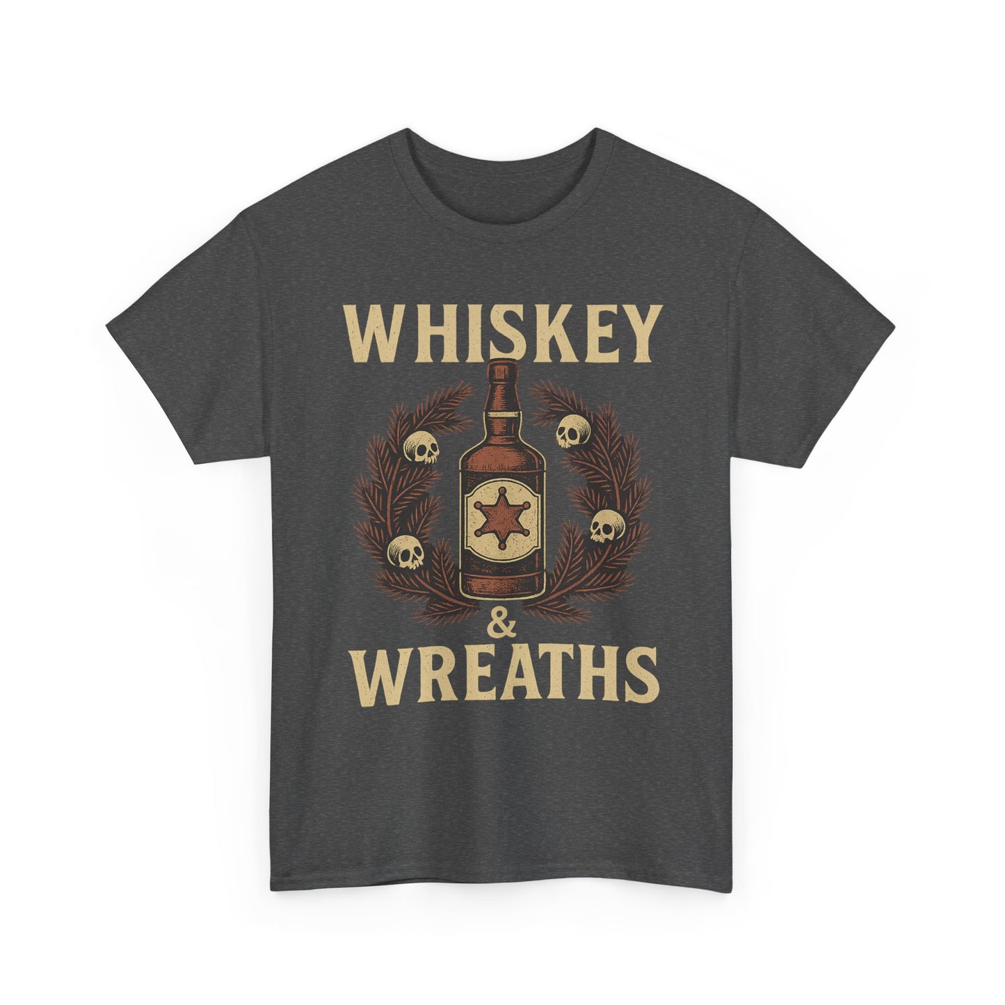 Whiskey & Wreaths – Outlaw Christmas Tee