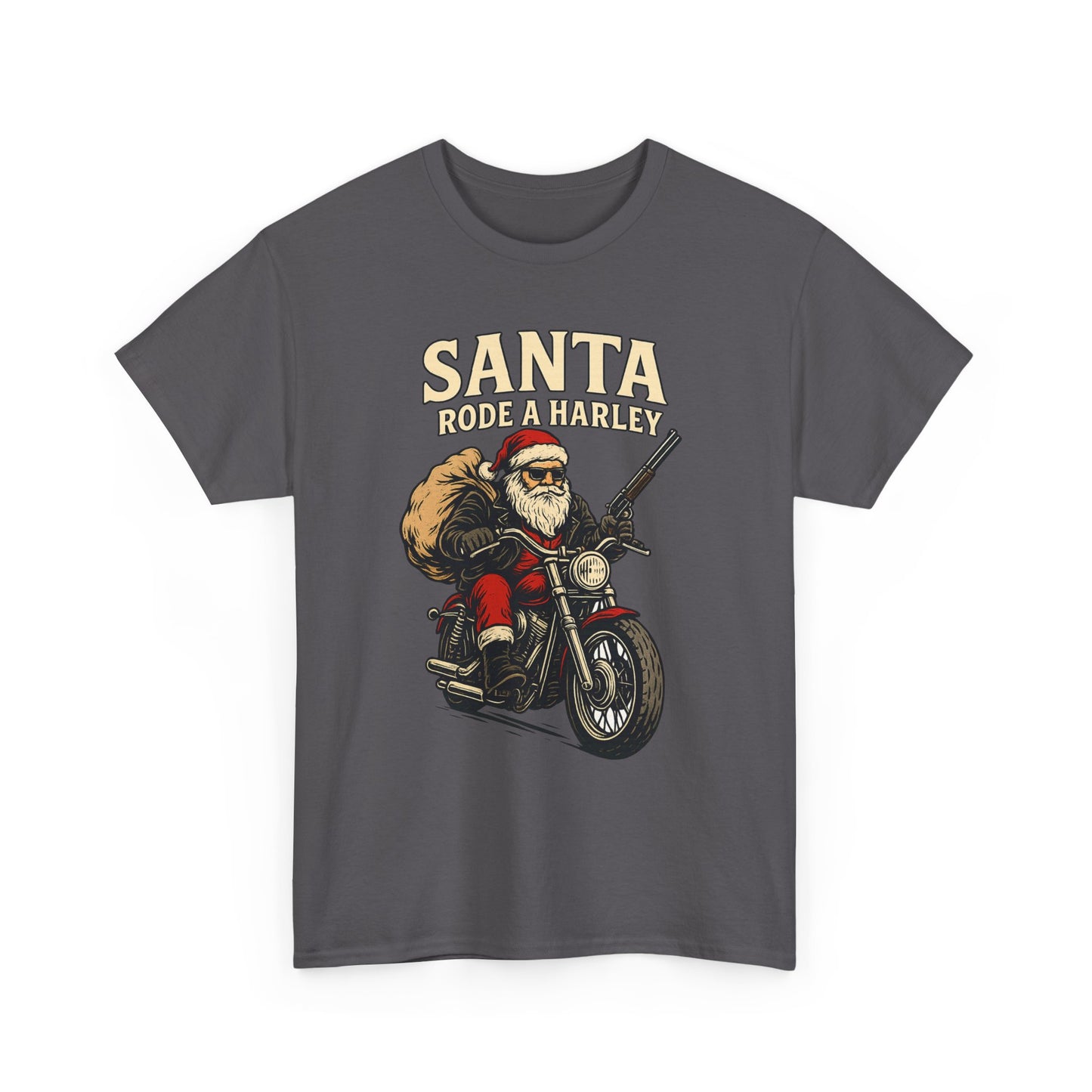 Santa Rode a Harley – Outlaw Christmas Edition Tee