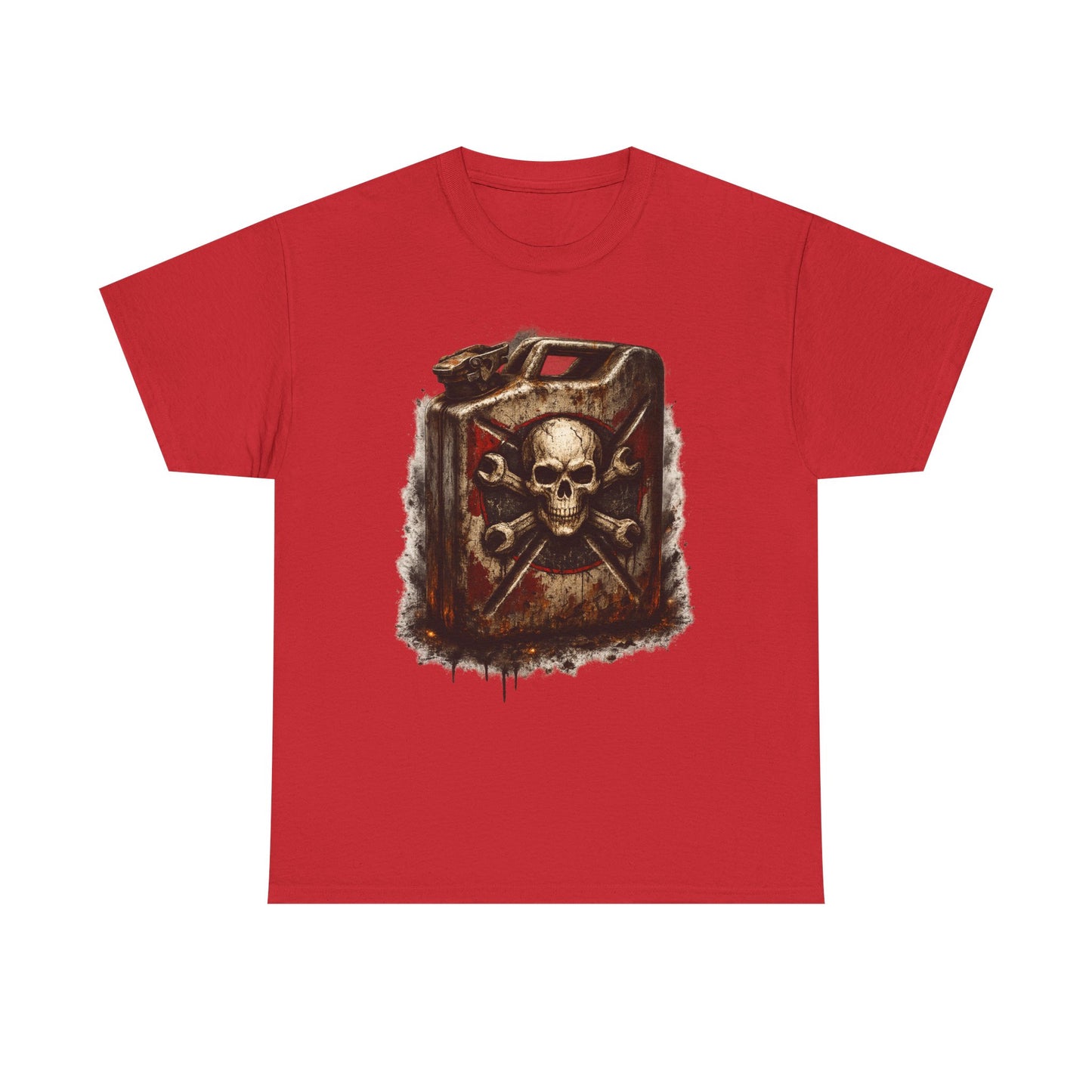 Skull Fuel Can T-Shirt | Outlaw Garage Jerry Can Graphic