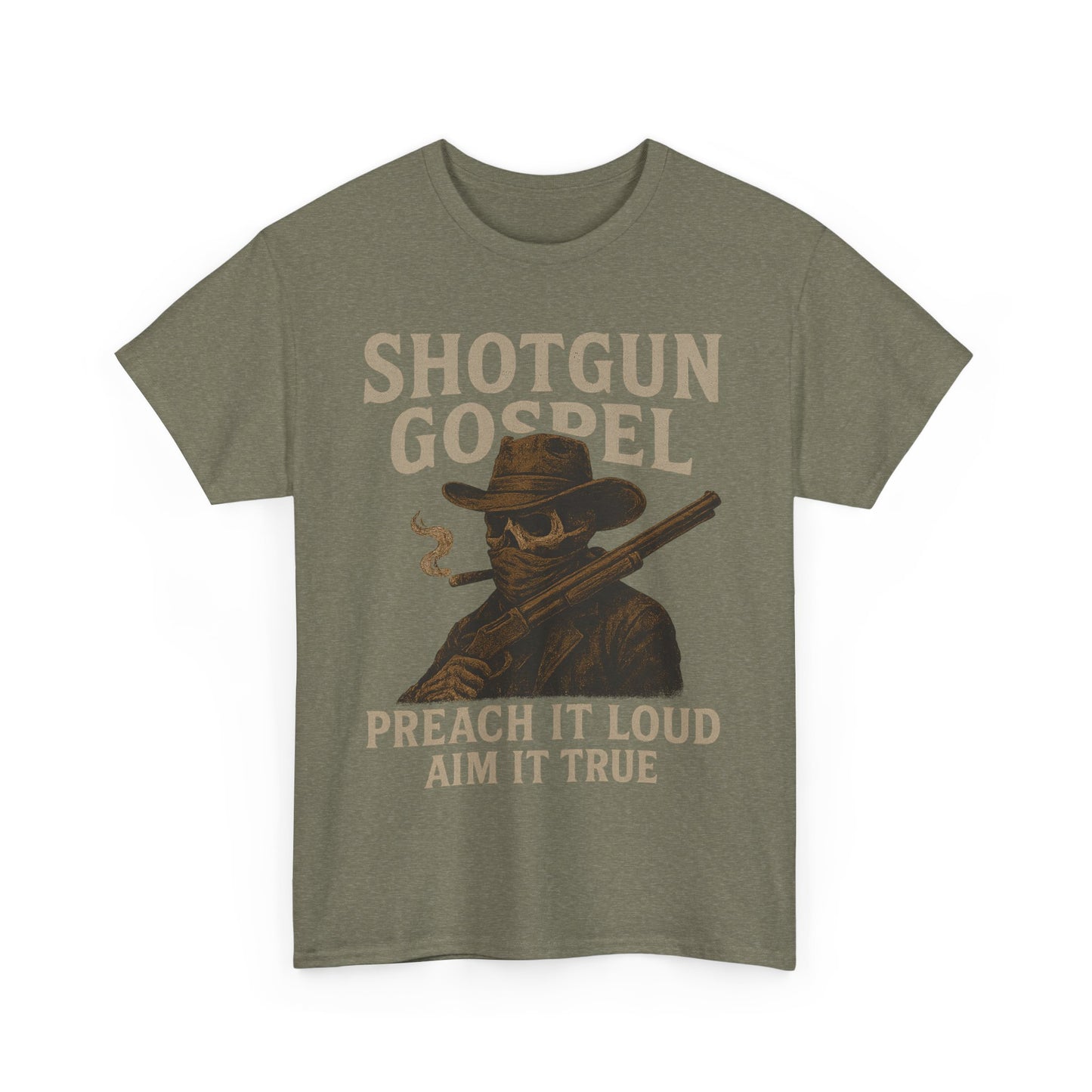 Shotgun Gospel - Unisex Heavy Cotton Tee
