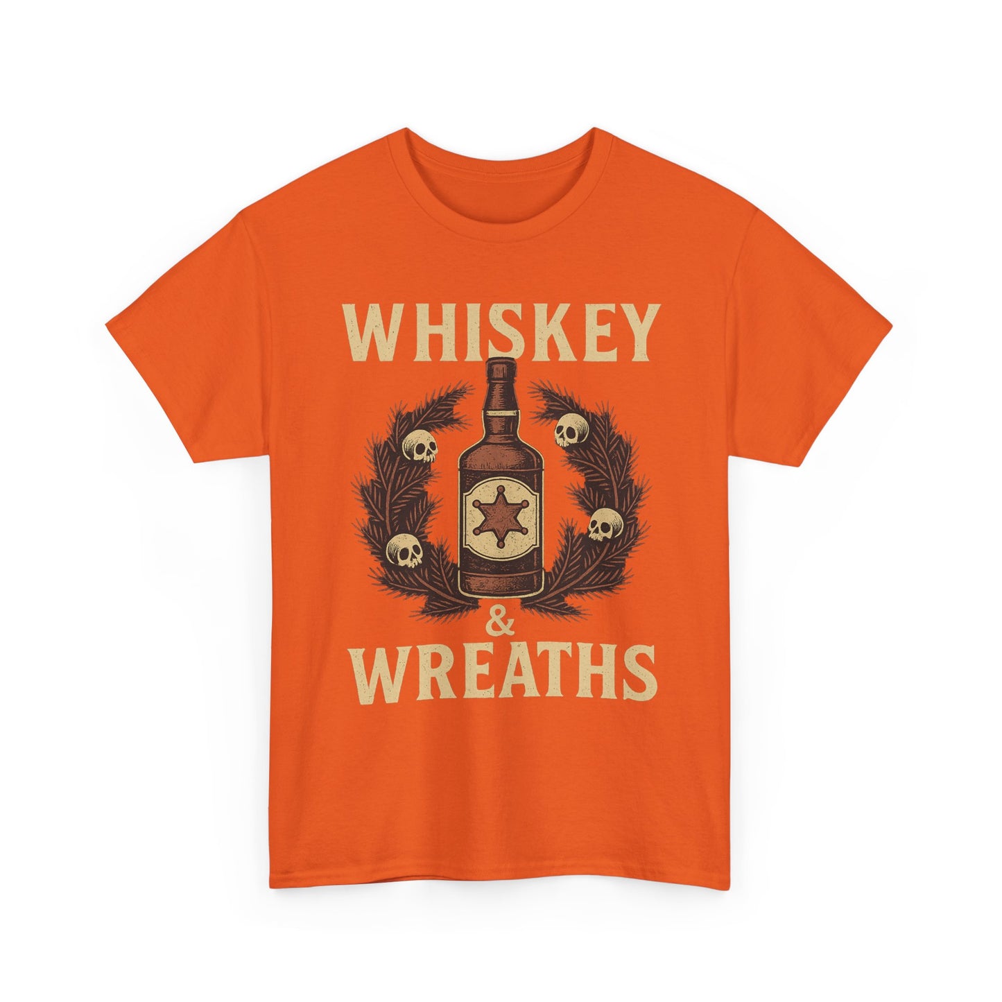 Whiskey & Wreaths – Outlaw Christmas Tee