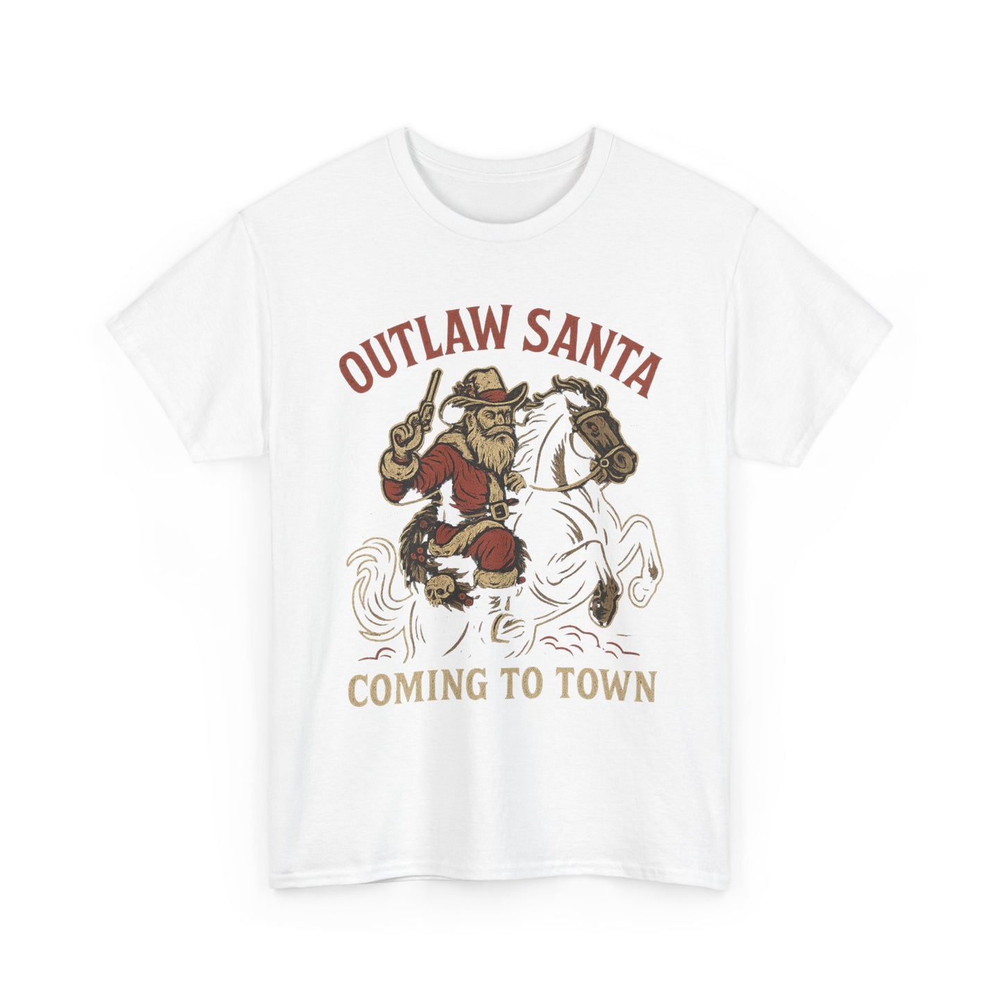Silent Night in Outlaw Heaven – Western Christmas Tee