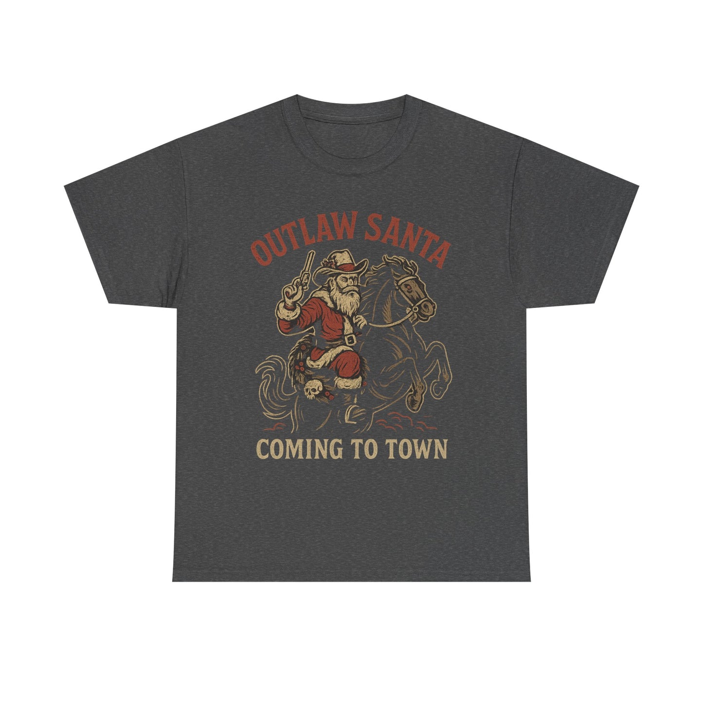 Silent Night in Outlaw Heaven – Western Christmas Tee