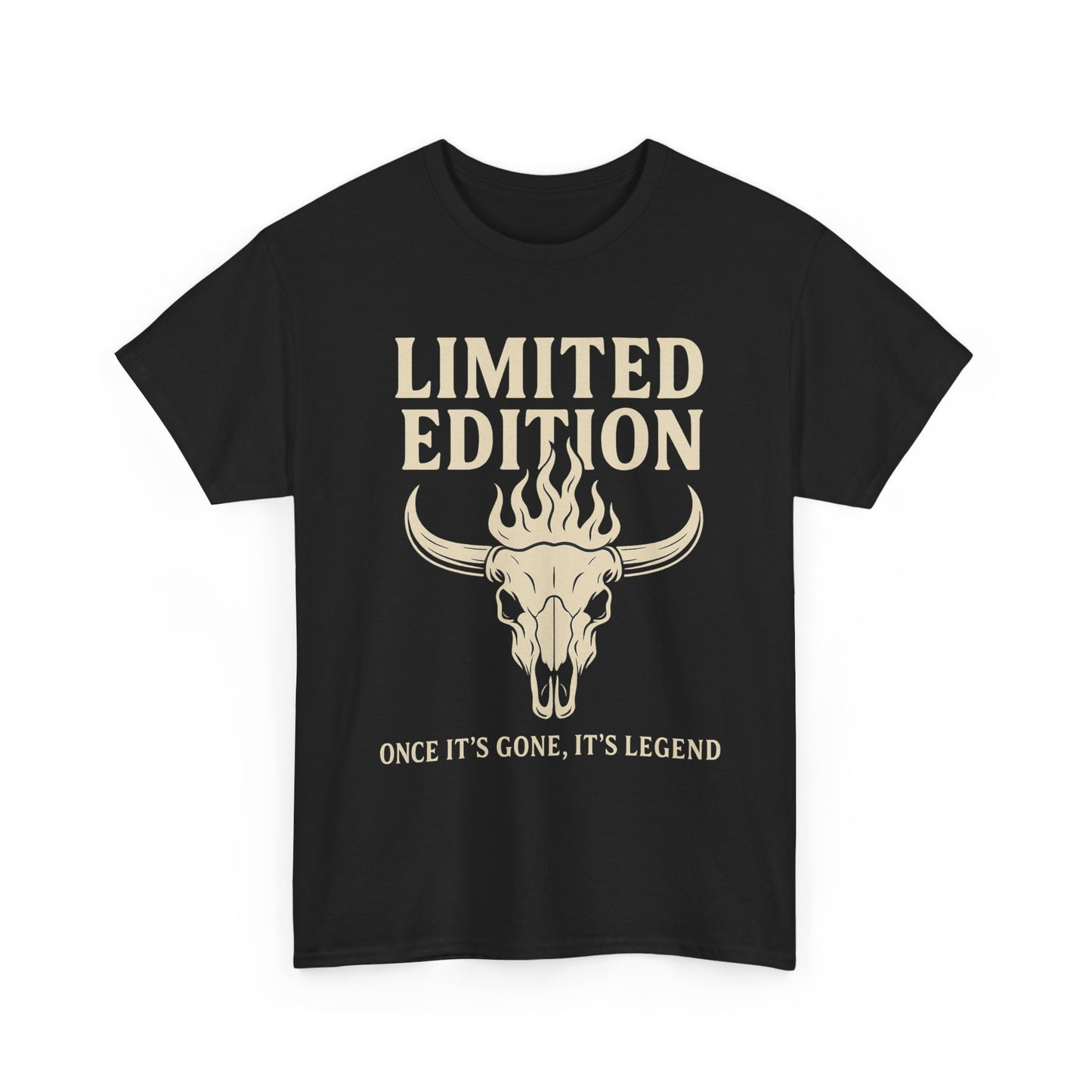 LIMITED EDITION – BURNING SKULL - Unisex Heavy Cotton Tee