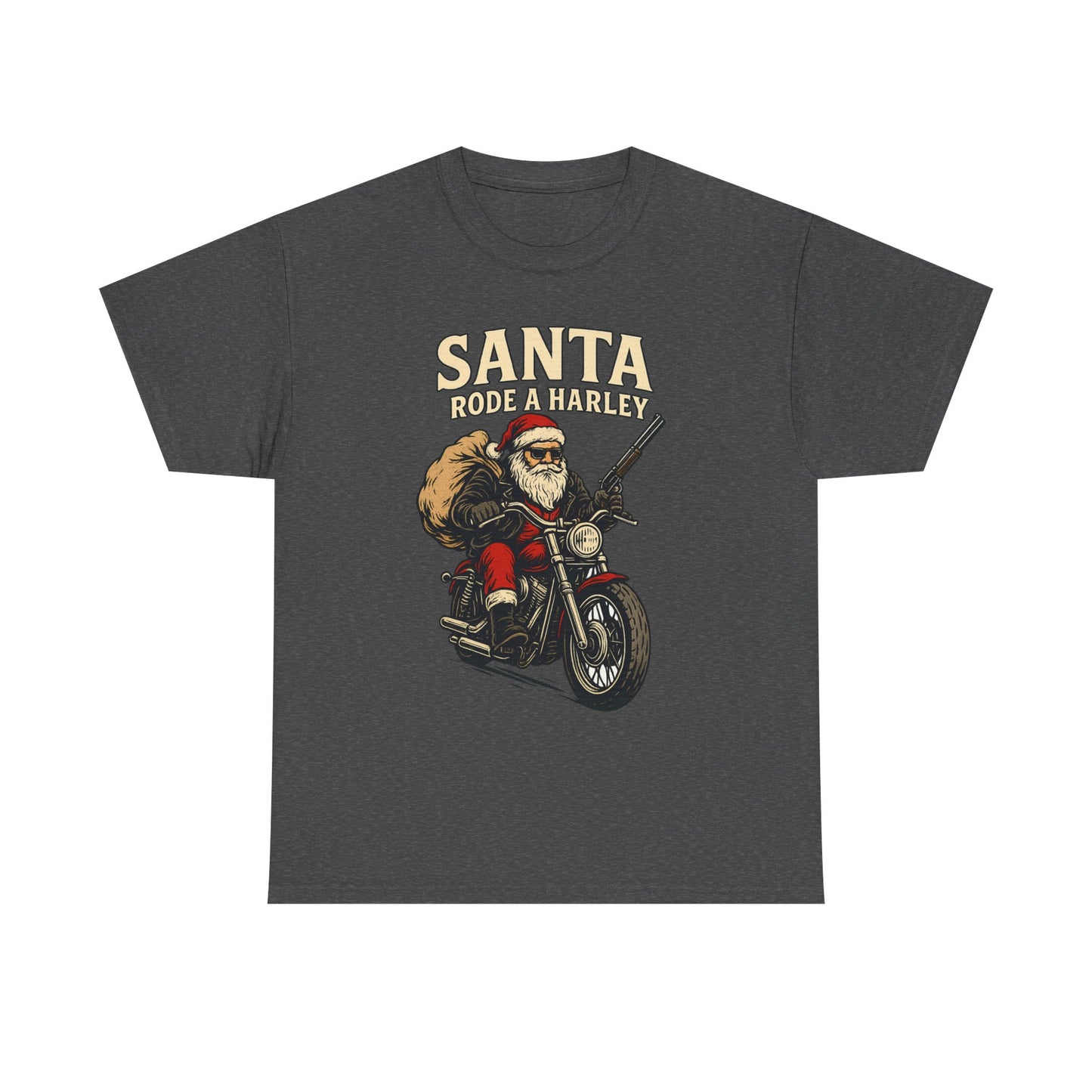 Santa Rode a Harley – Outlaw Christmas Edition Tee