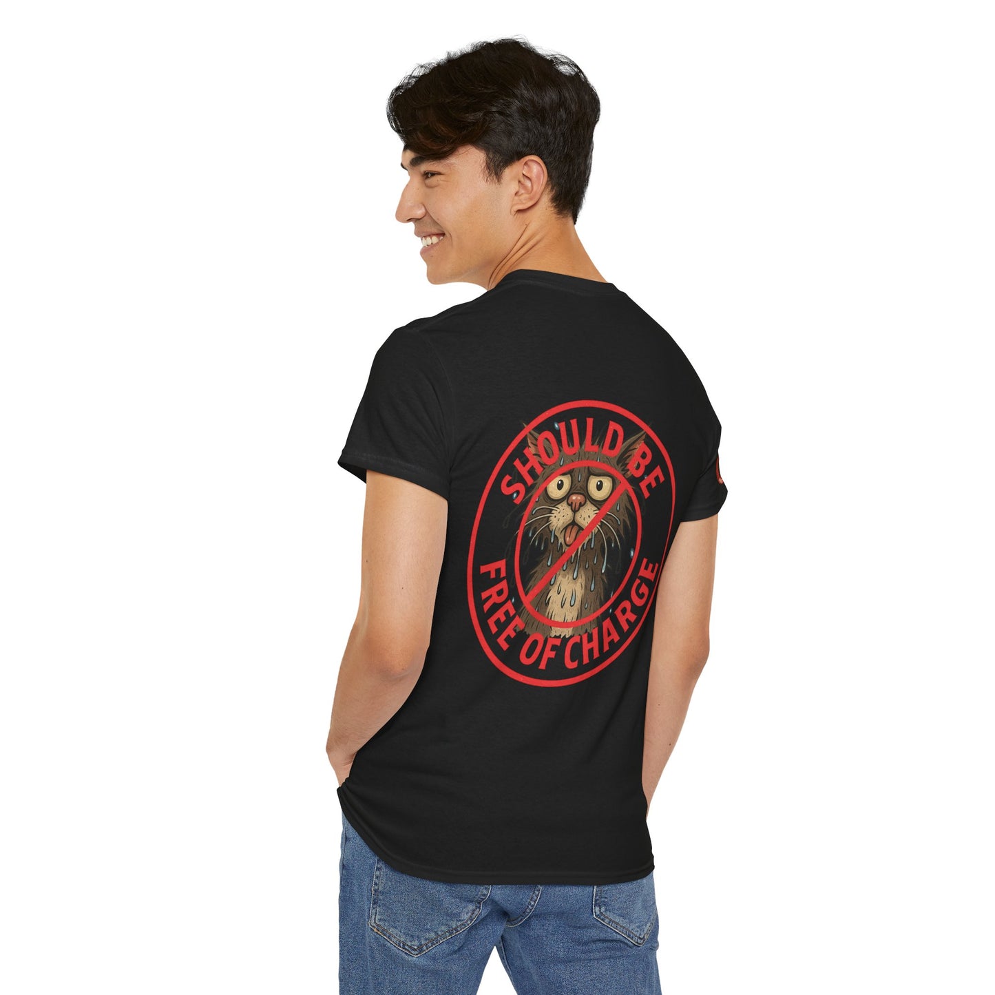 Ban Prostitution – Comedy Edition | Front, Back & Sleeve Print T-Shirt