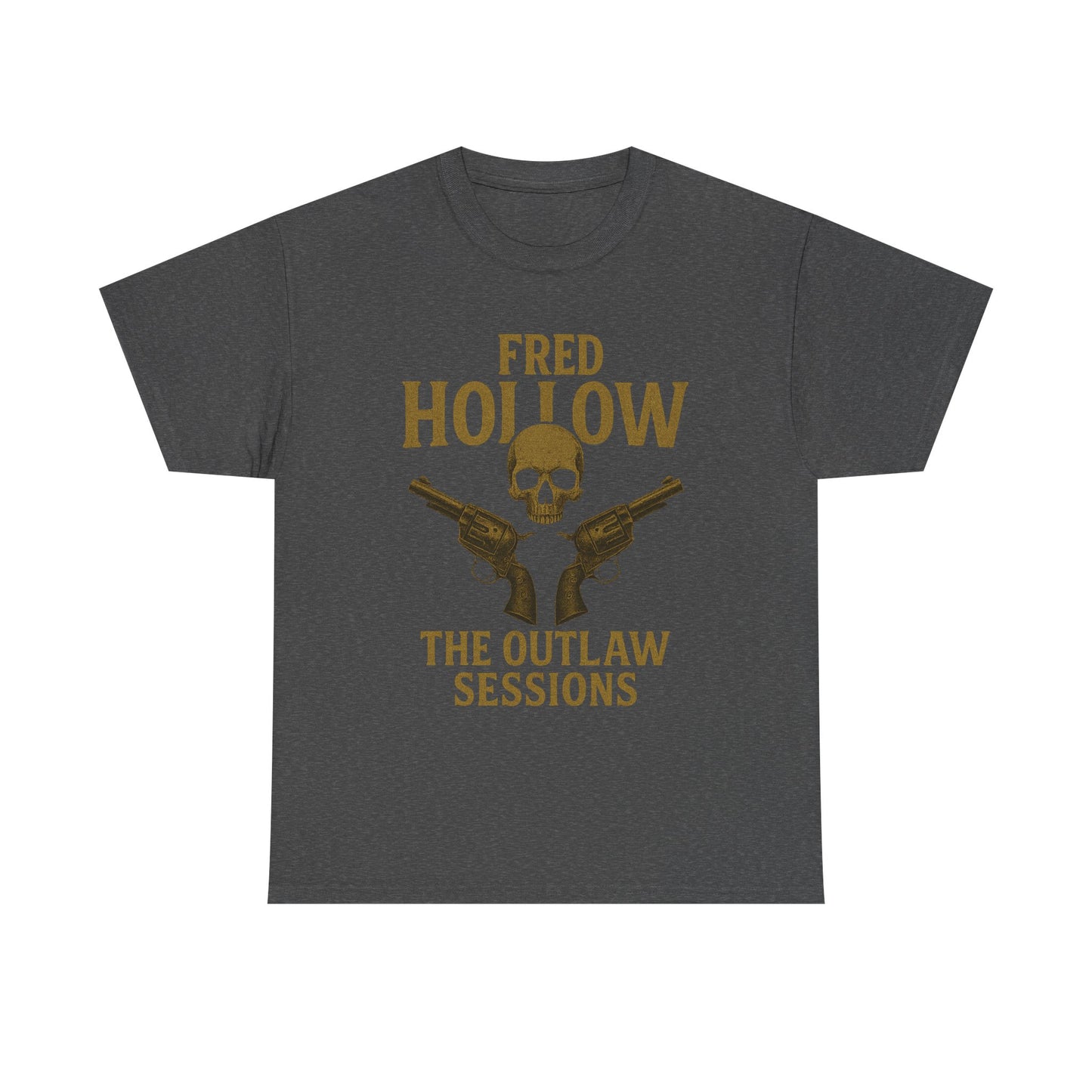 Fred Hollow – The Outlaw Sessions: Railroad Saint 2-Unisex Heavy Cotton Tee