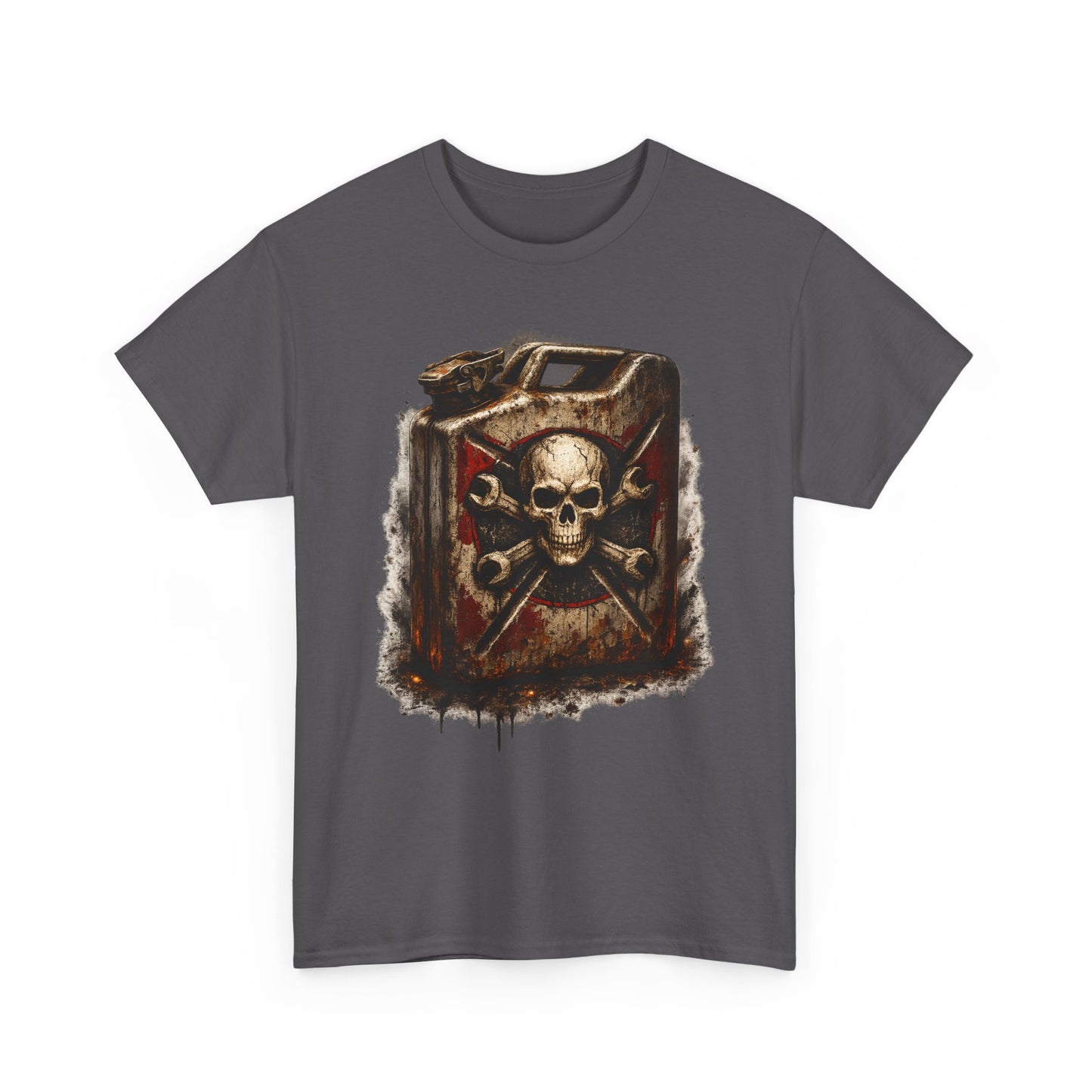 Skull Fuel Can T-Shirt | Outlaw Garage Jerry Can Graphic