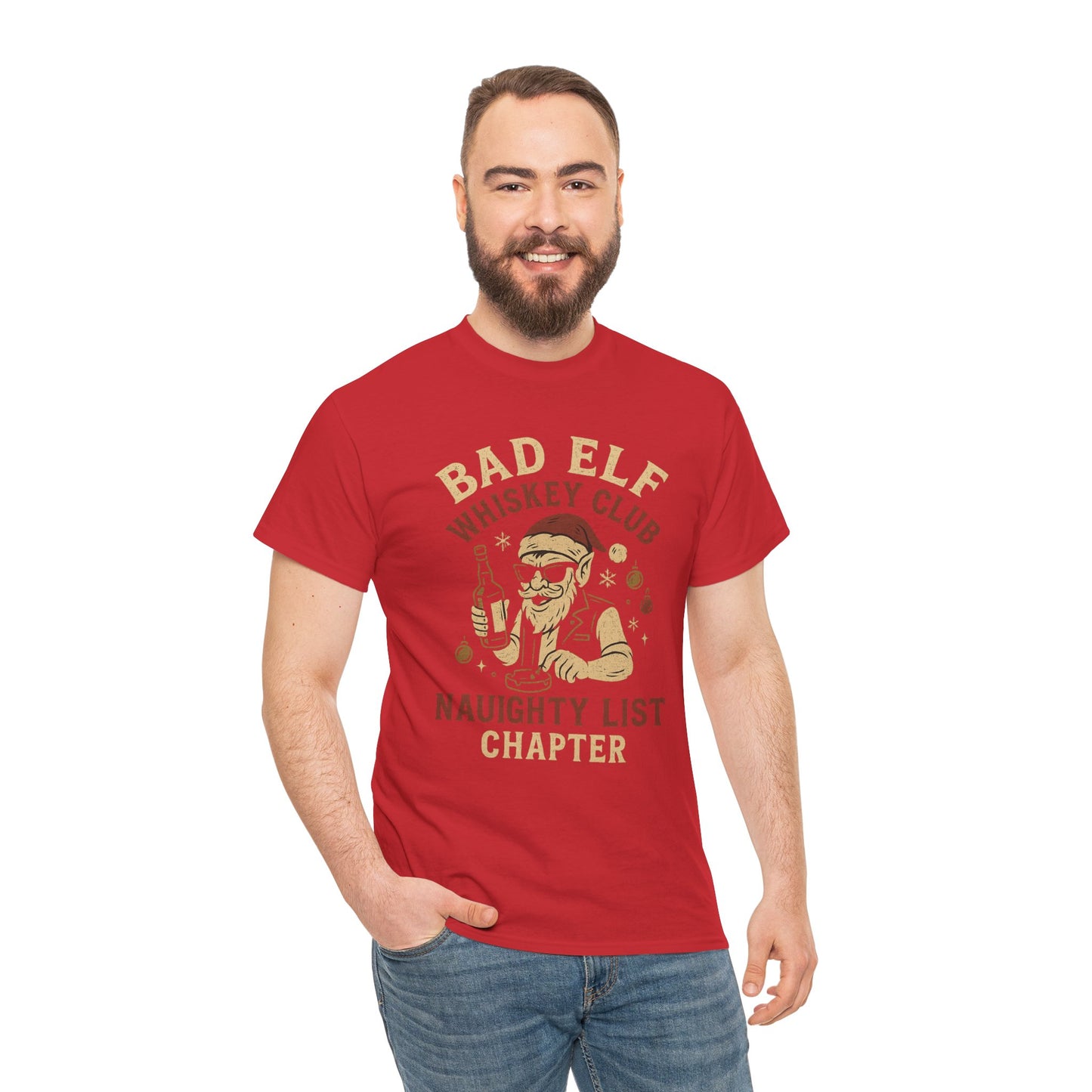 Bad Elf Whiskey Club – Naughty List Chapter Tee