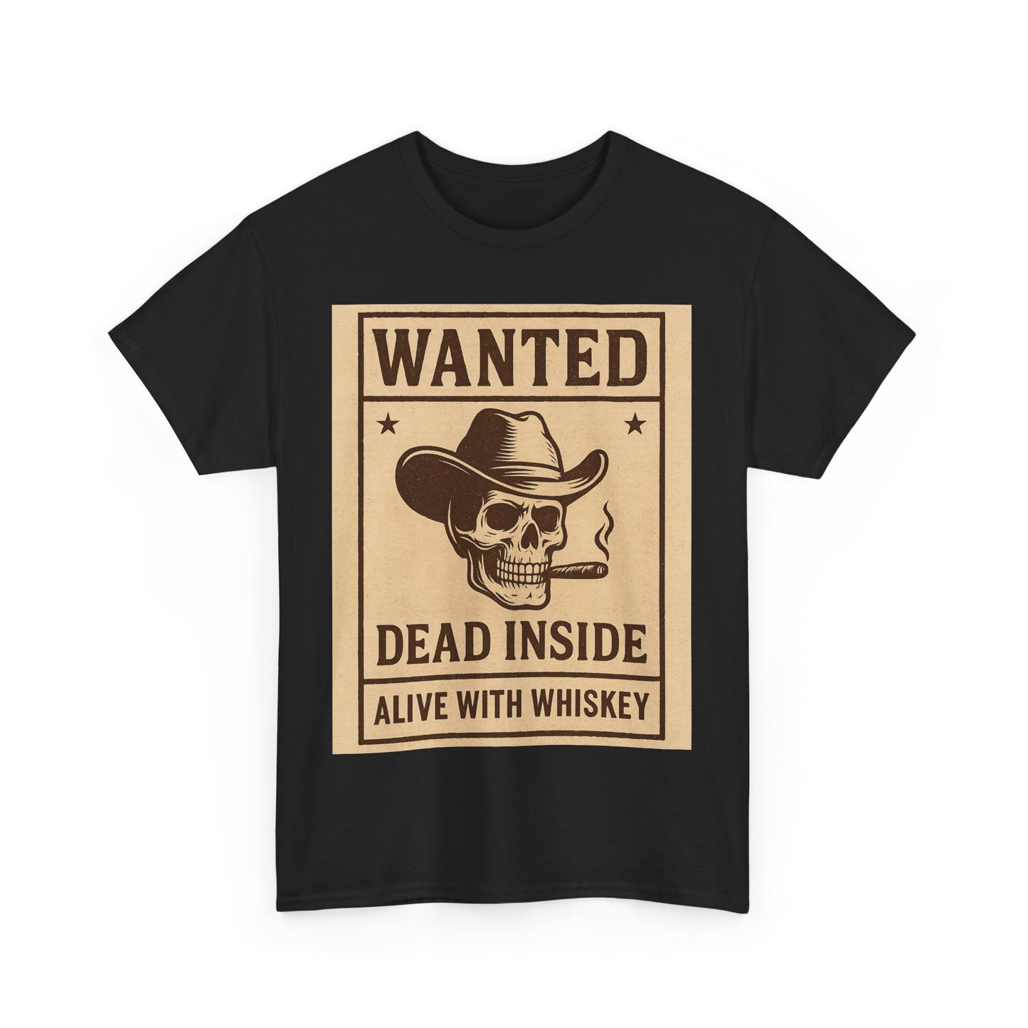 Wanted: Dead Inside-Unisex Heavy Cotton Tee