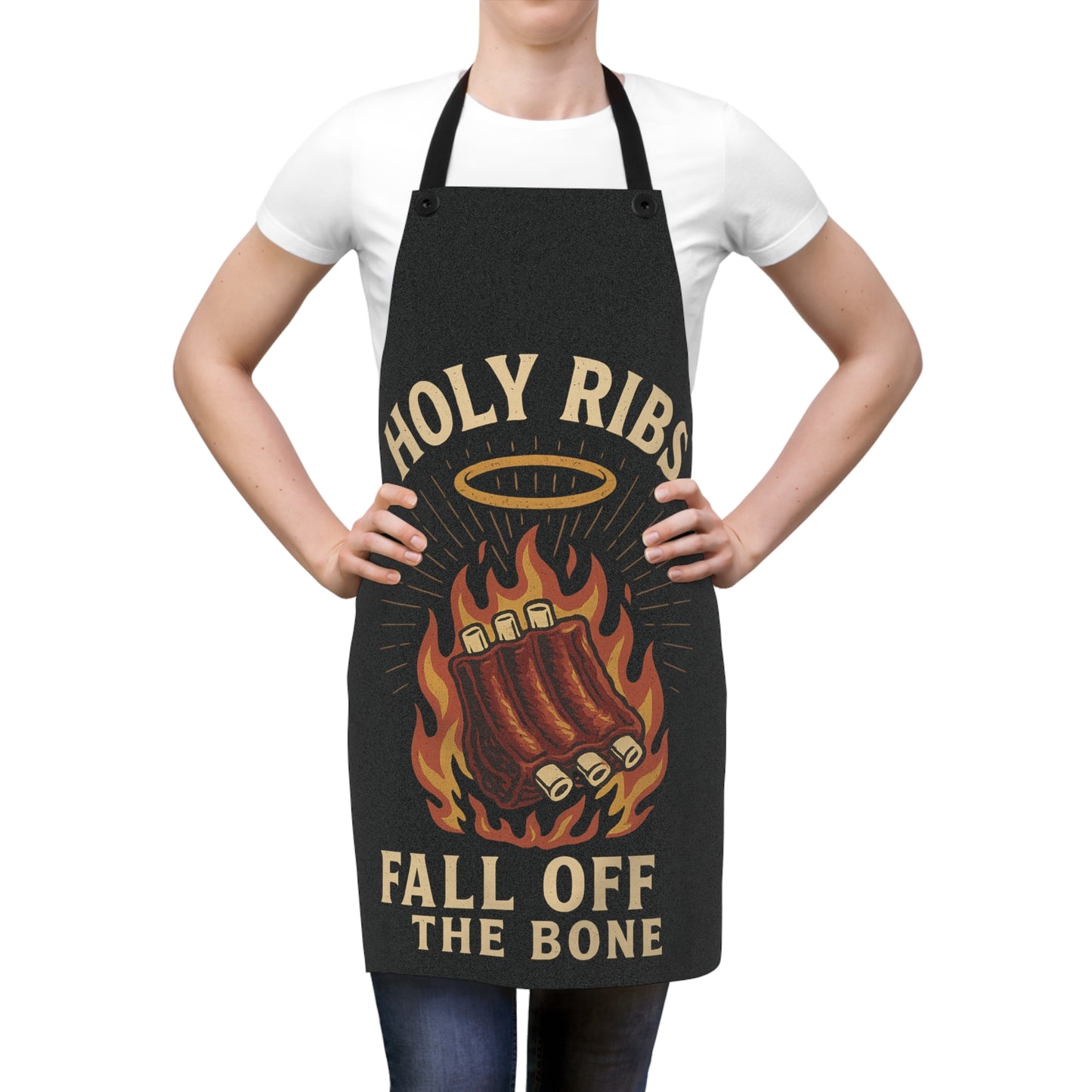 Holy Ribs – Fall Off the Bone | Outlaw BBQ Apron