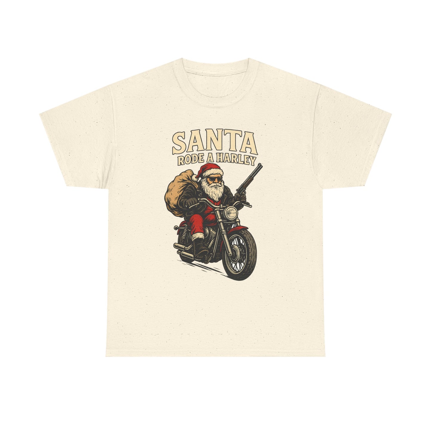 Santa Rode a Harley – Outlaw Christmas Edition Tee