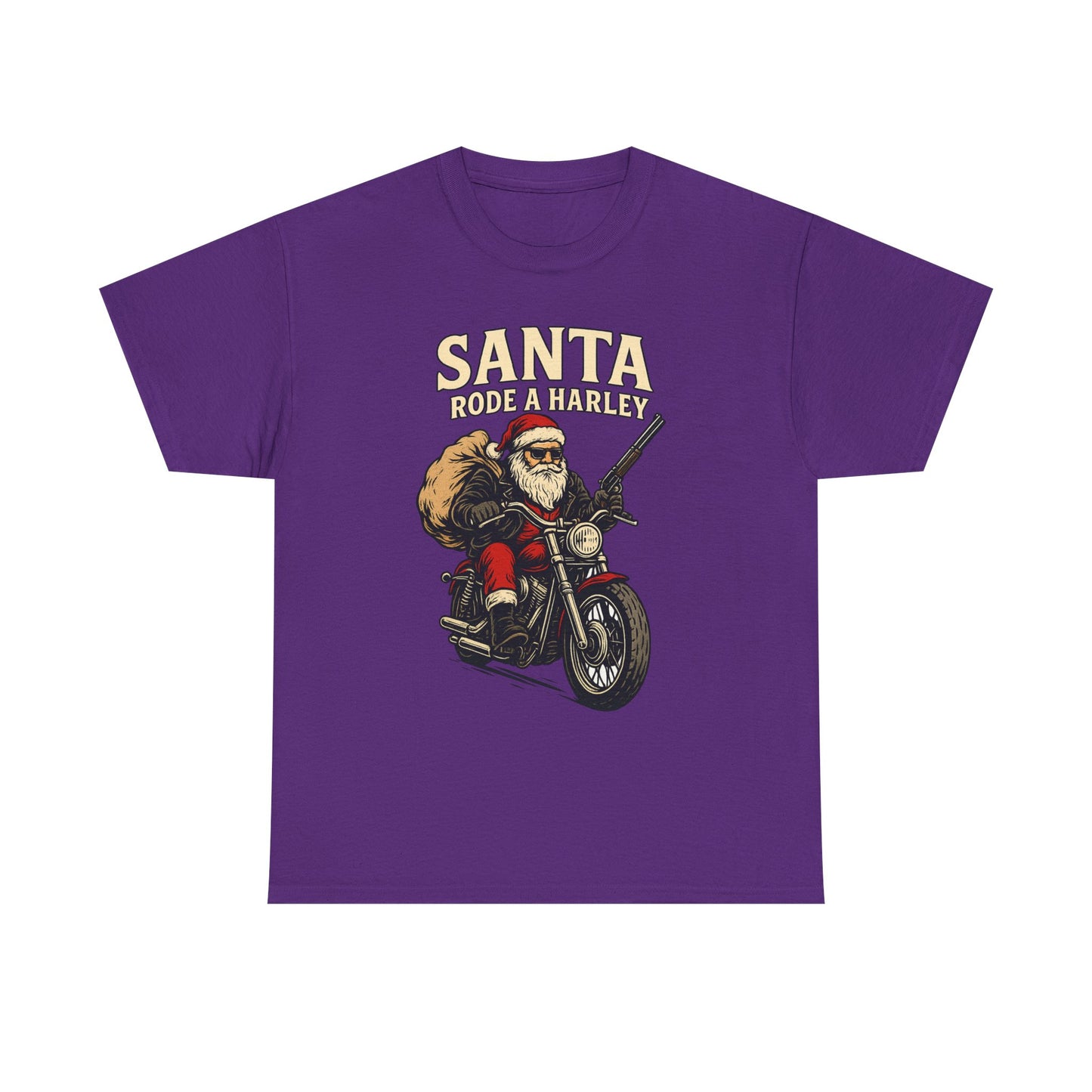 Santa Rode a Harley – Outlaw Christmas Edition Tee