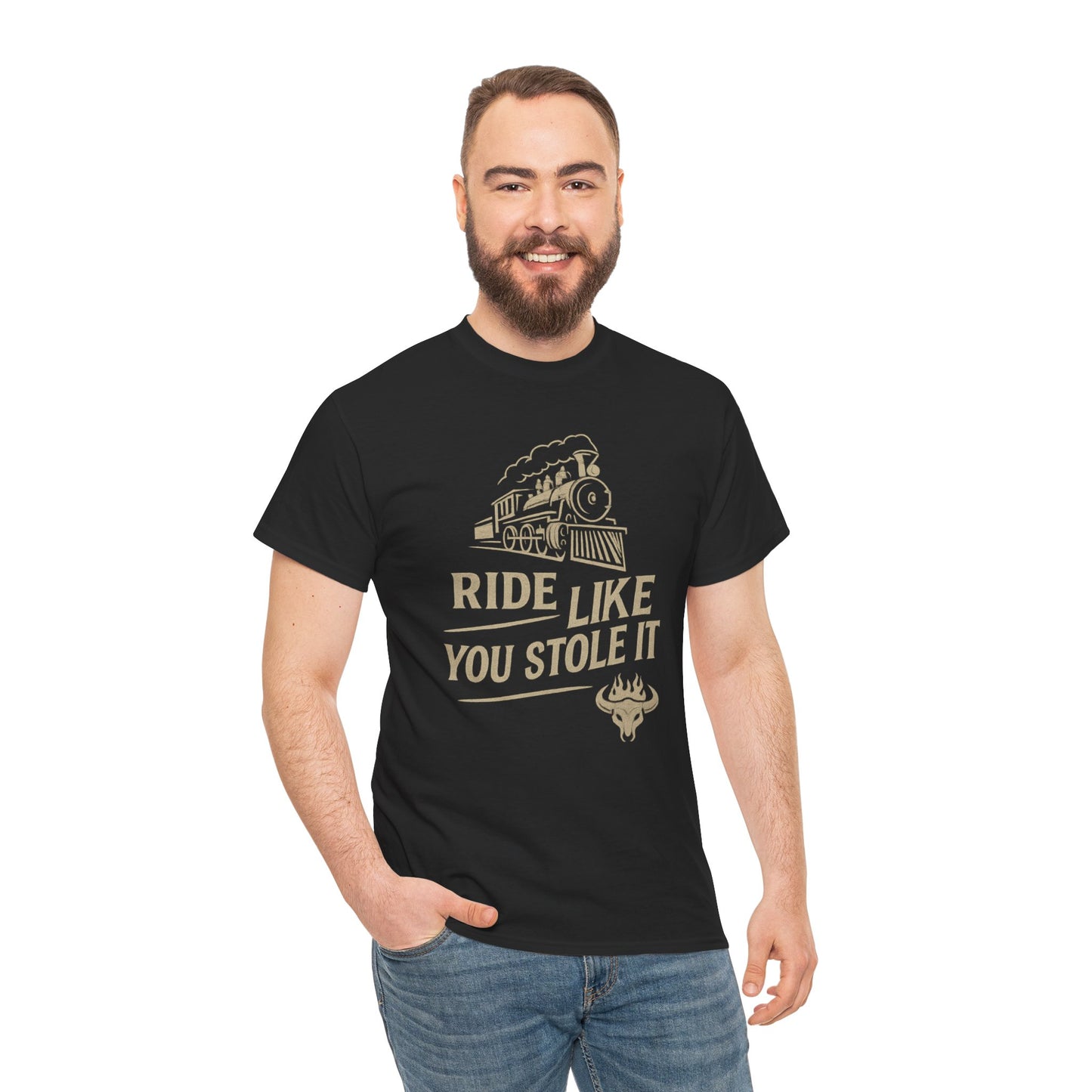 Ride It Like You Stole It – Unisex Heavy Cotton Tee
