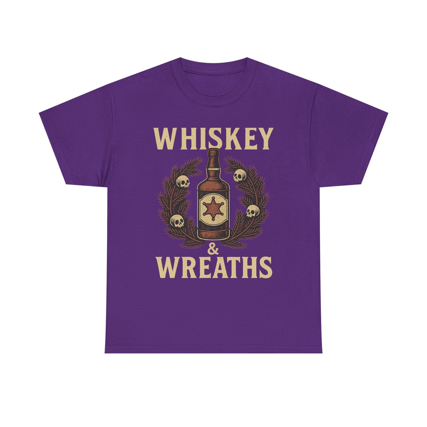 Whiskey & Wreaths – Outlaw Christmas Tee