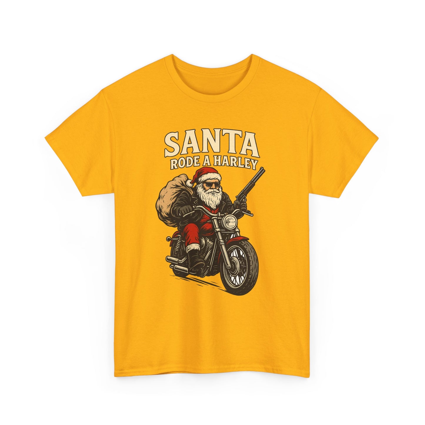 Santa Rode a Harley – Outlaw Christmas Edition Tee