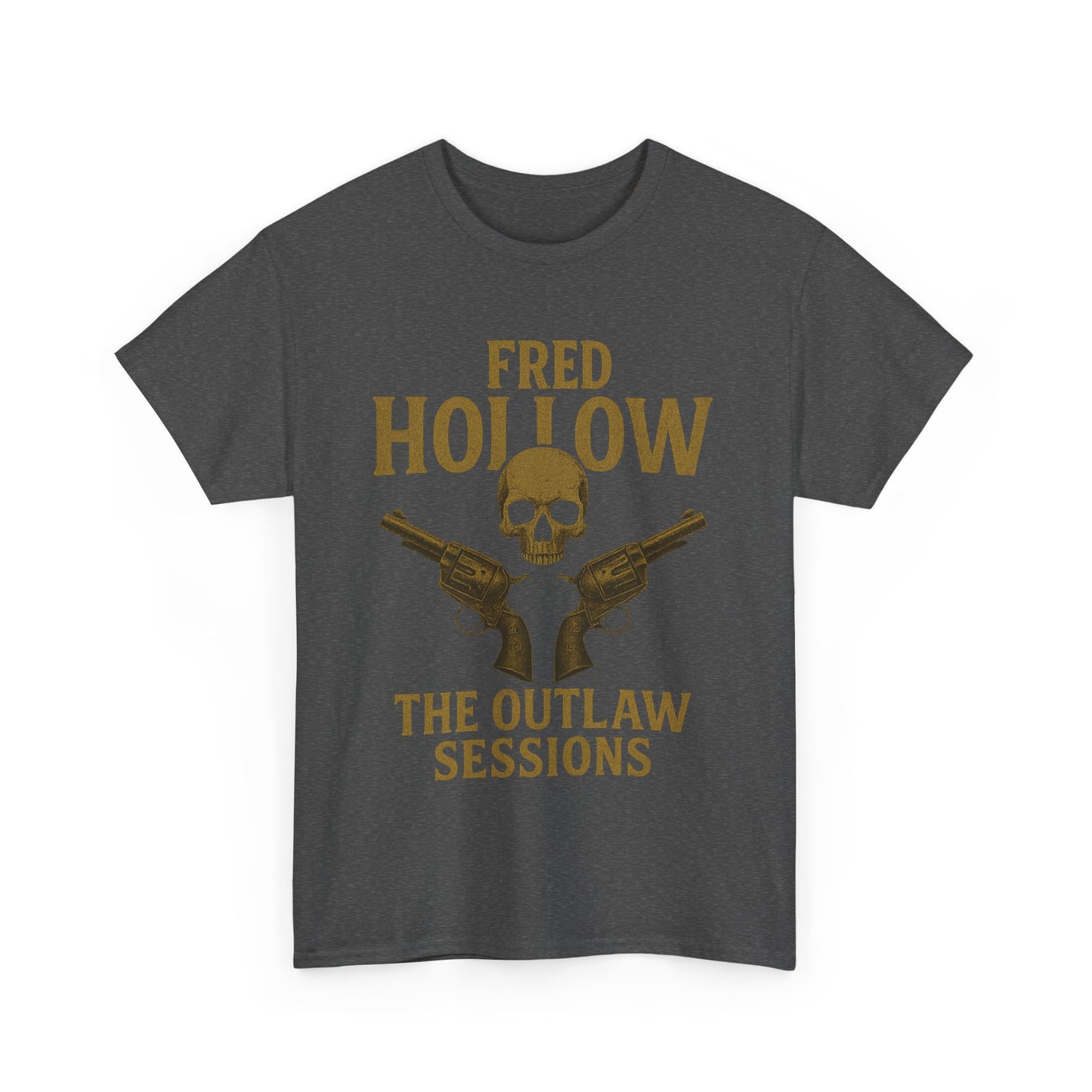 Fred Hollow – The Outlaw Sessions: Railroad Saint 2-Unisex Heavy Cotton Tee