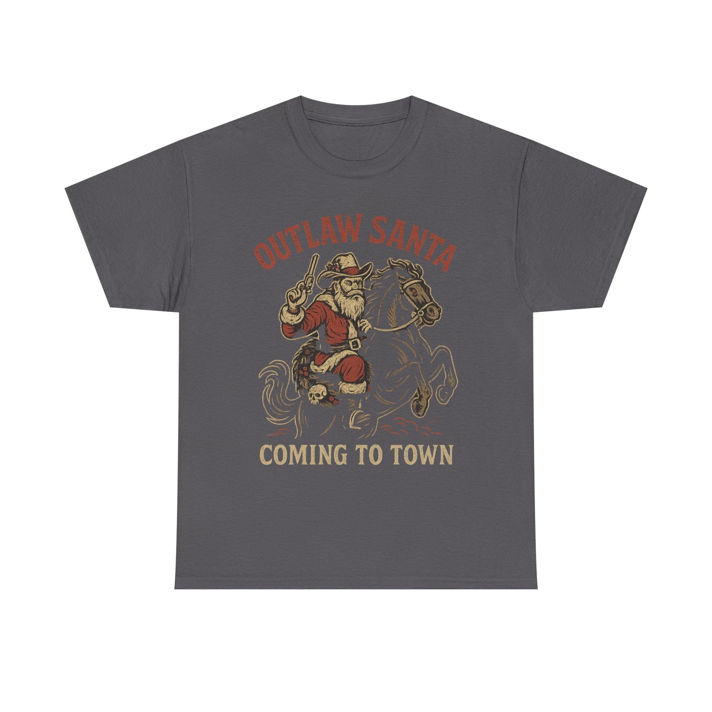 Silent Night in Outlaw Heaven – Western Christmas Tee