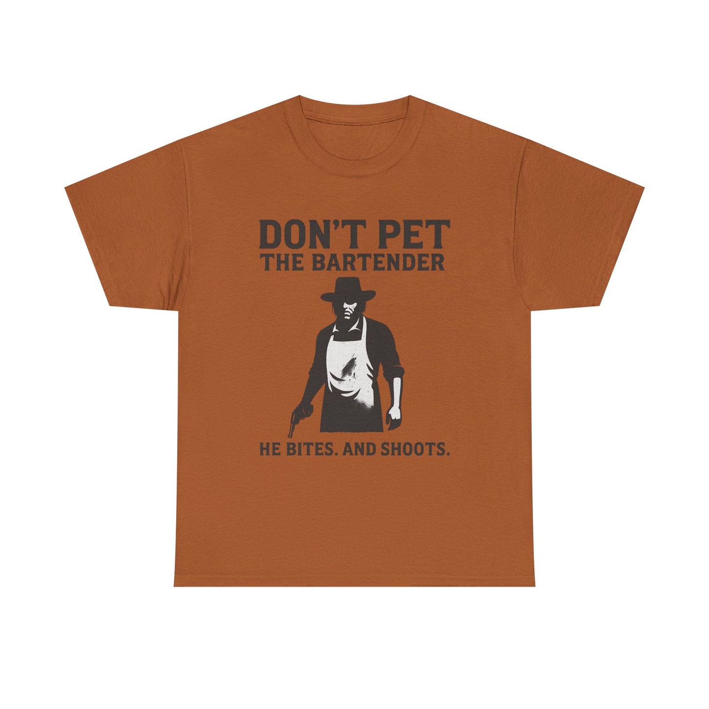 🥃 Don’t Pet the Bartender - Unisex Heavy Cotton Tee