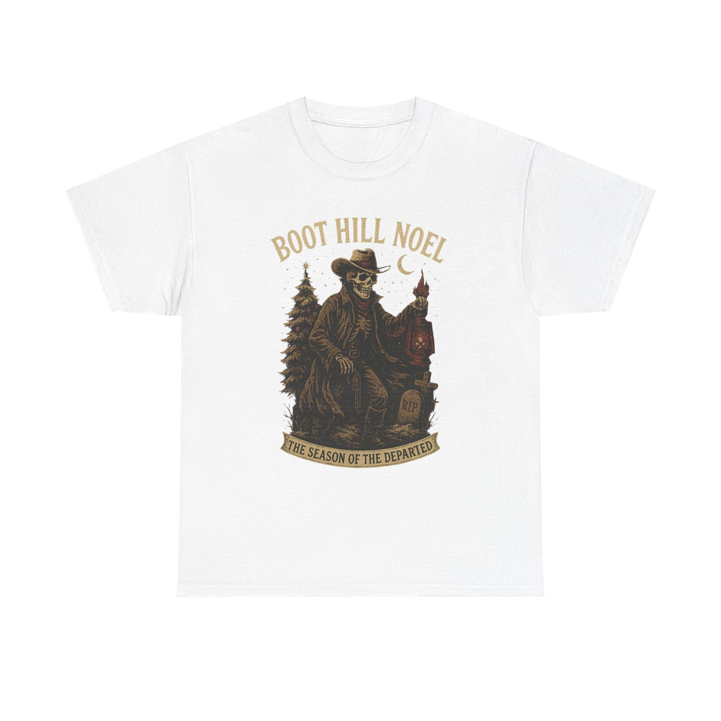 Boot Hill Noel – Ghost of the Winter Gunslinger Tee